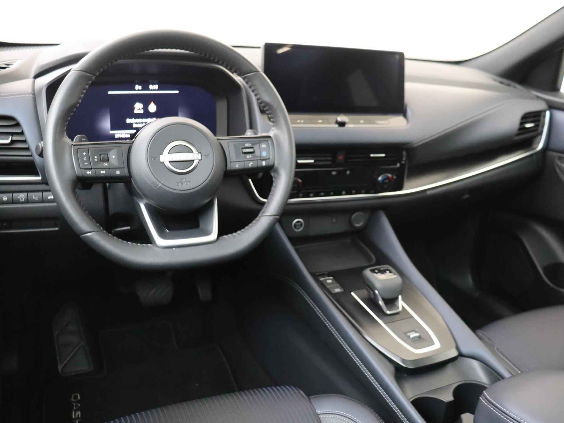 Nissan Qashqai 1.3 MHEV Xtronic Tekna 160pk | Cold Pack | Panoramadak | Camera's rondom | Navi + Apple carplay - 6/30