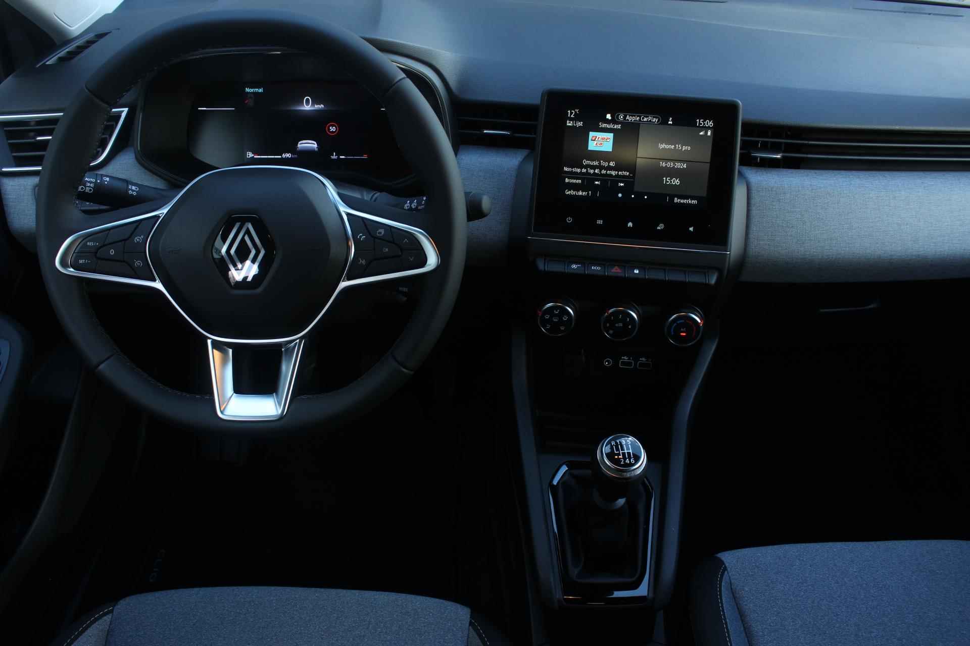Renault Clio 1.0 TCe 90Pk GPF evolution | Apple & Android Carplay | Parkeersensoren & Camera | Privacy Glass | Lichtmetalen Velgen | Airco | Cruise Control & Snelheidbegrenzer | - 9/27