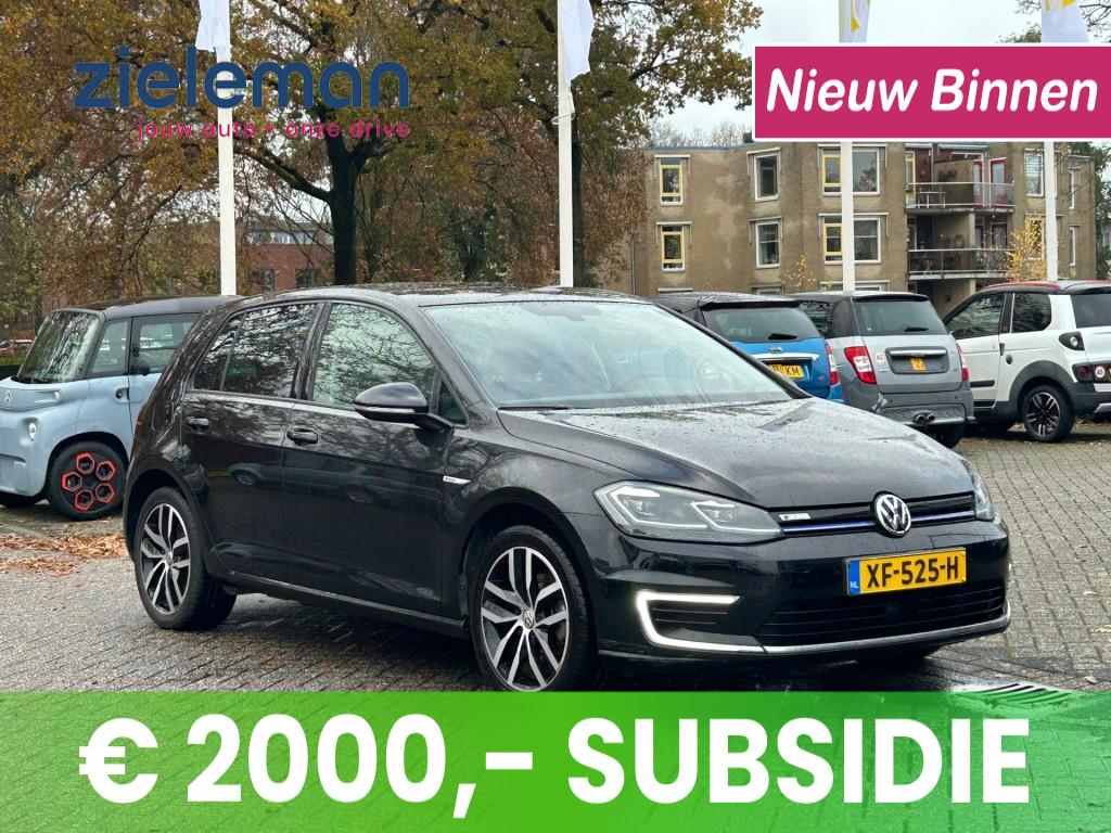 VOLKSWAGEN Golf e-Golf Electric Business - (11.835,- na SUBSIDIE) - Warmtepomp