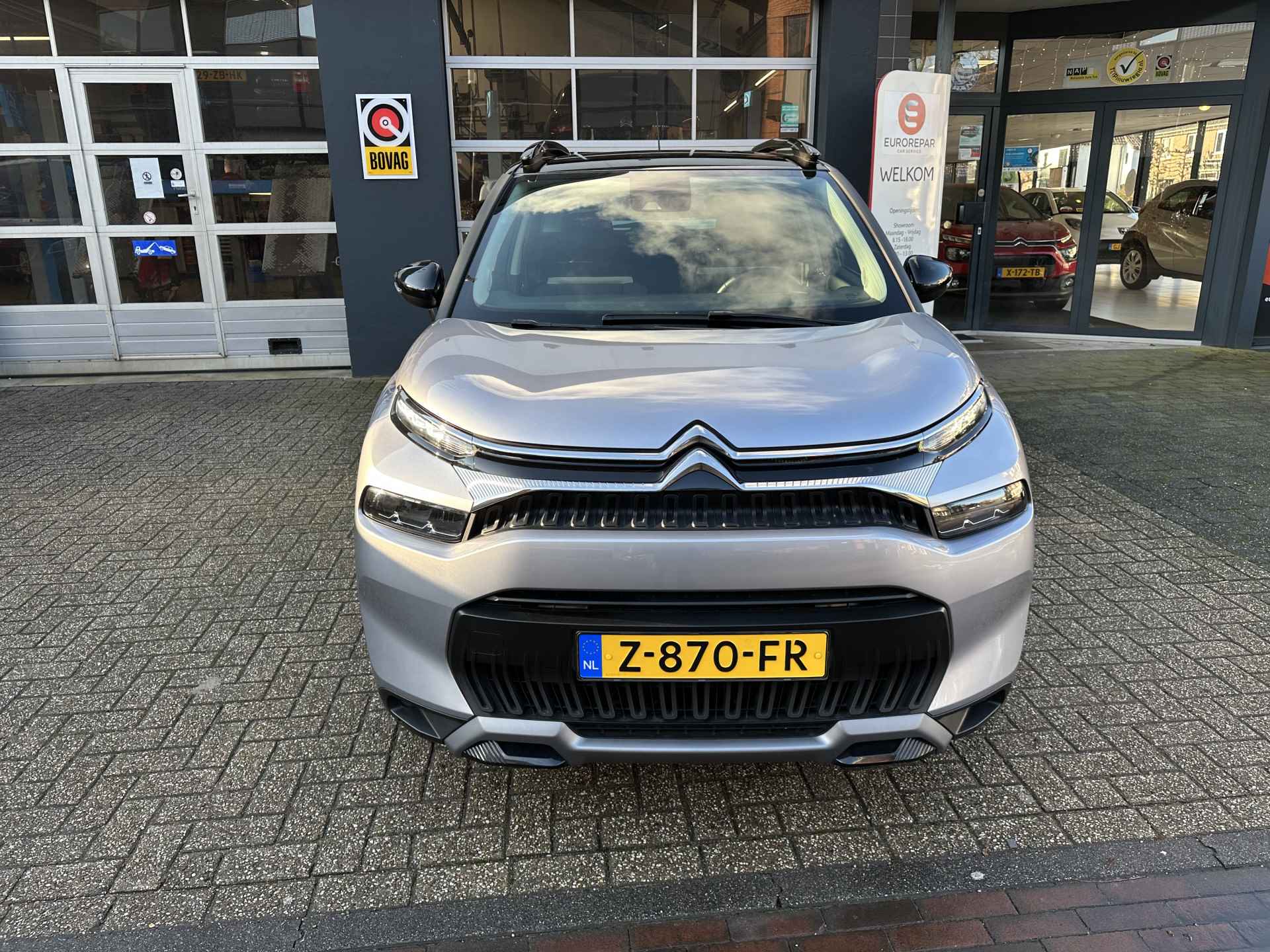 Citroën C3 Aircross 1.2 PureTech Max Automaat All-in Prijs Airco/Camera/Cruise/Navi/Carplay - 8/26