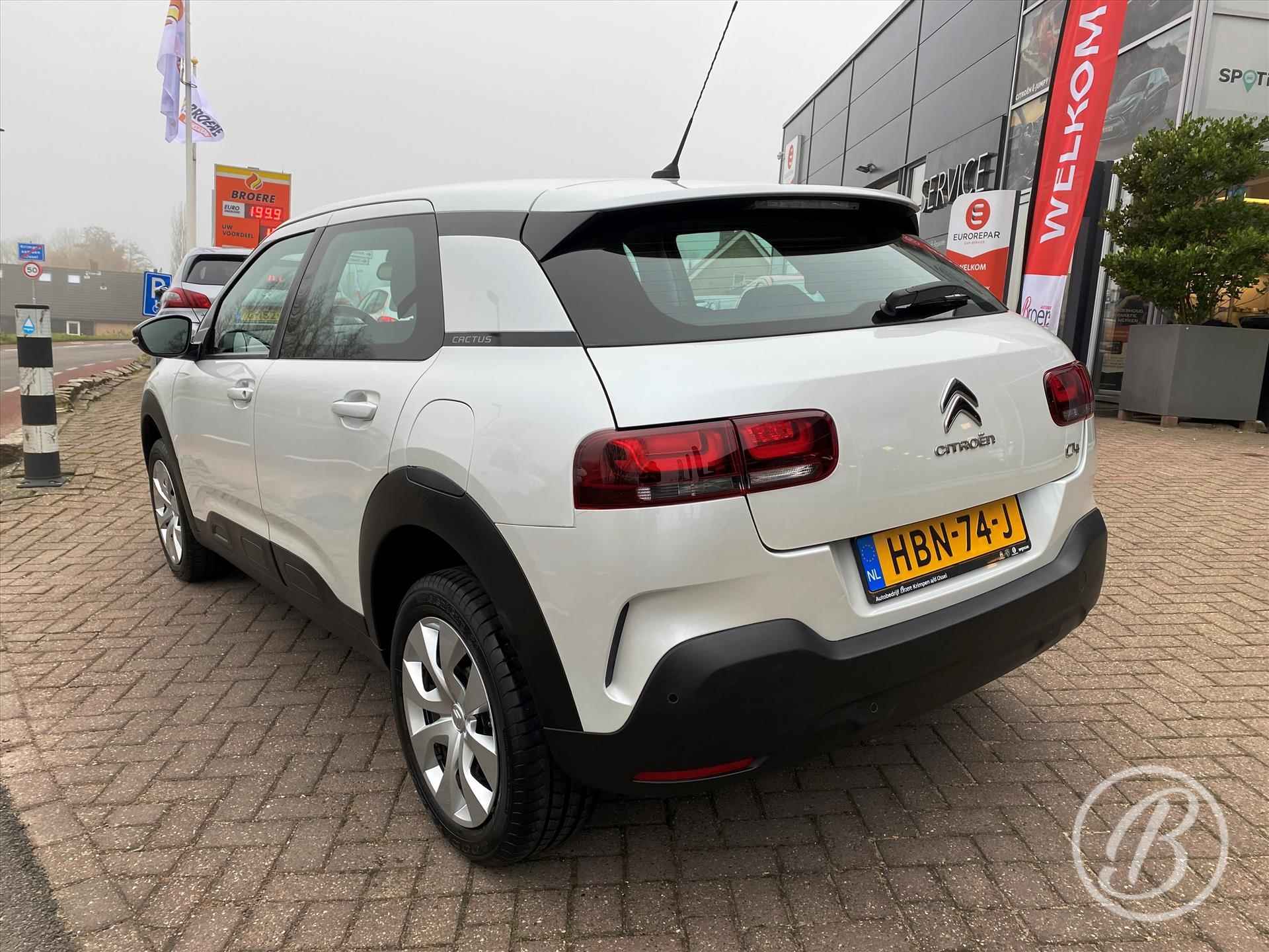 CITROEN C4 Cactus 1.2 Turbo 110pk Feel | verwarmde voorstoelen, navigatie, parkeersensoren, dab, apple carplay, android auto, climate- en cruise control - 4/56