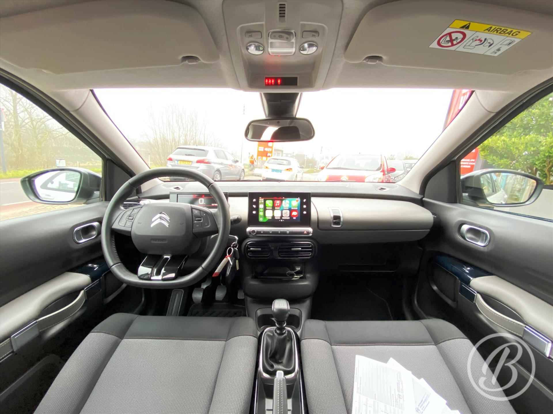 CITROEN C4 Cactus 1.2 Turbo 110pk Feel | verwarmde voorstoelen, navigatie, parkeersensoren, dab, apple carplay, android auto, climate- en cruise control - 9/56