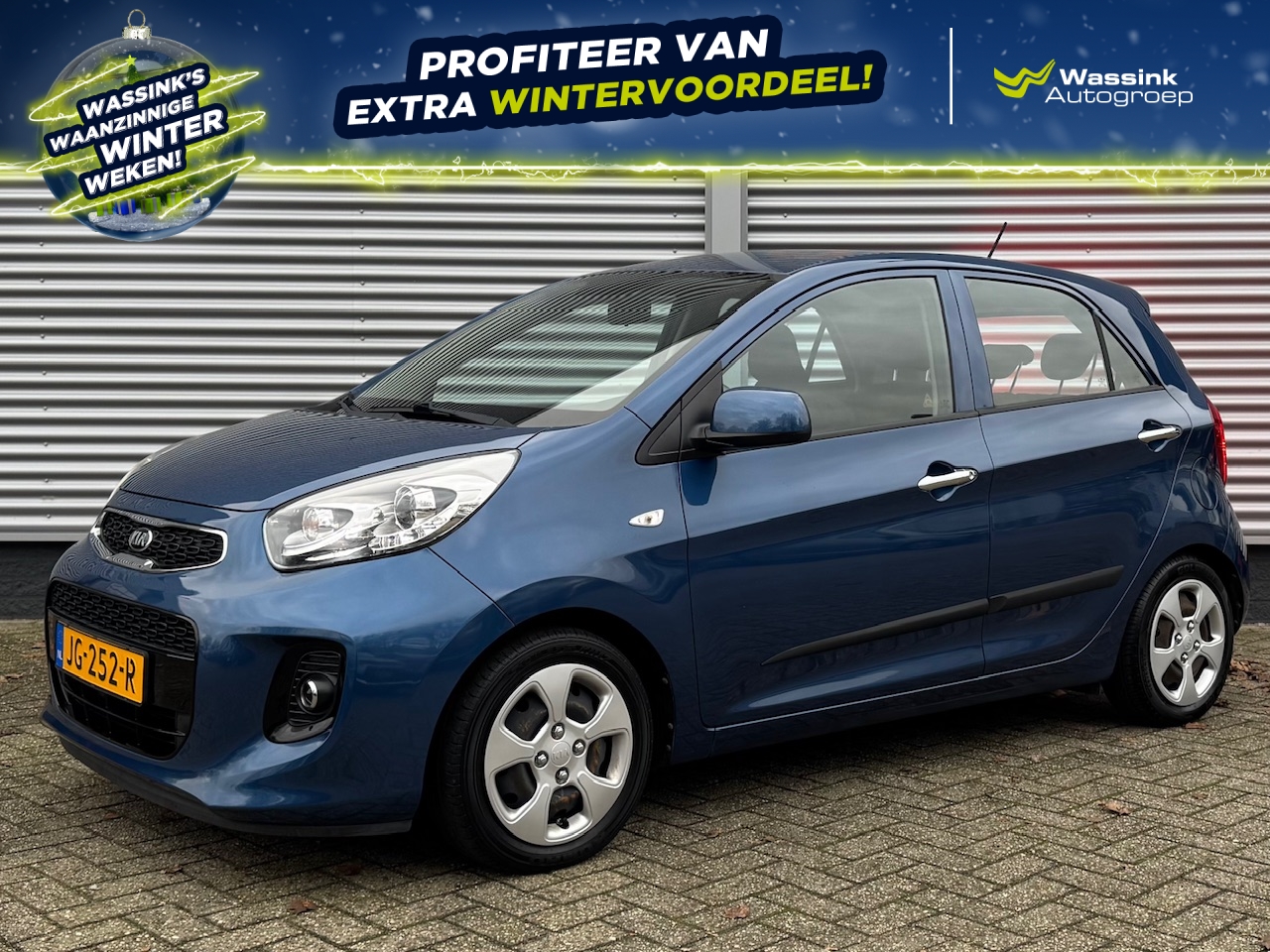 KIA Picanto 1.0 CVVT 69 PK 5D DynamicLine | Cruise Control | Airco |