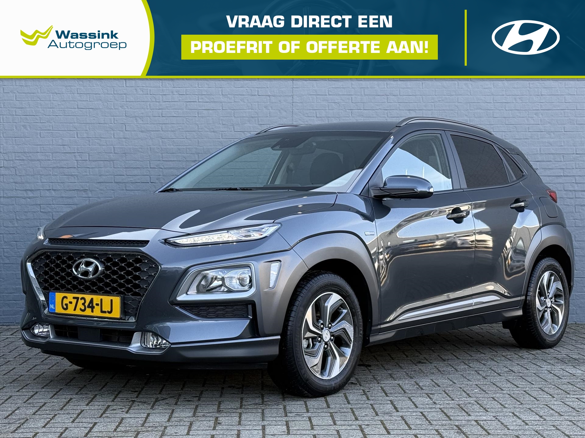 HYUNDAI Kona GDI 105pk HEV 2WD Aut. Fashion | 16 Inch Lichtmetalen velgen