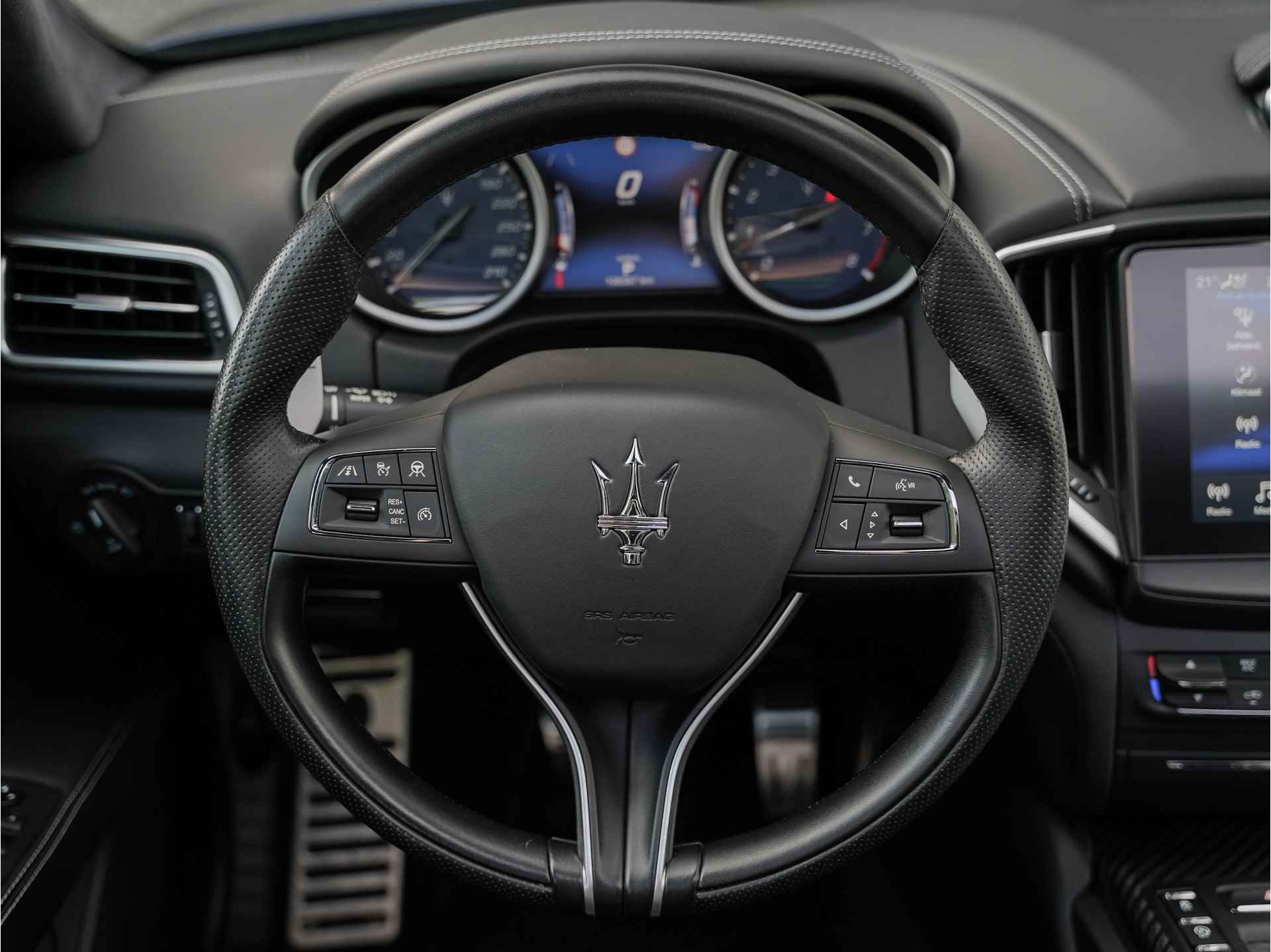 Maserati Ghibli 3.0 V6 GranSport Zomer- en winterset |Carbon interieur delen |Parelmoer lak | - 9/86