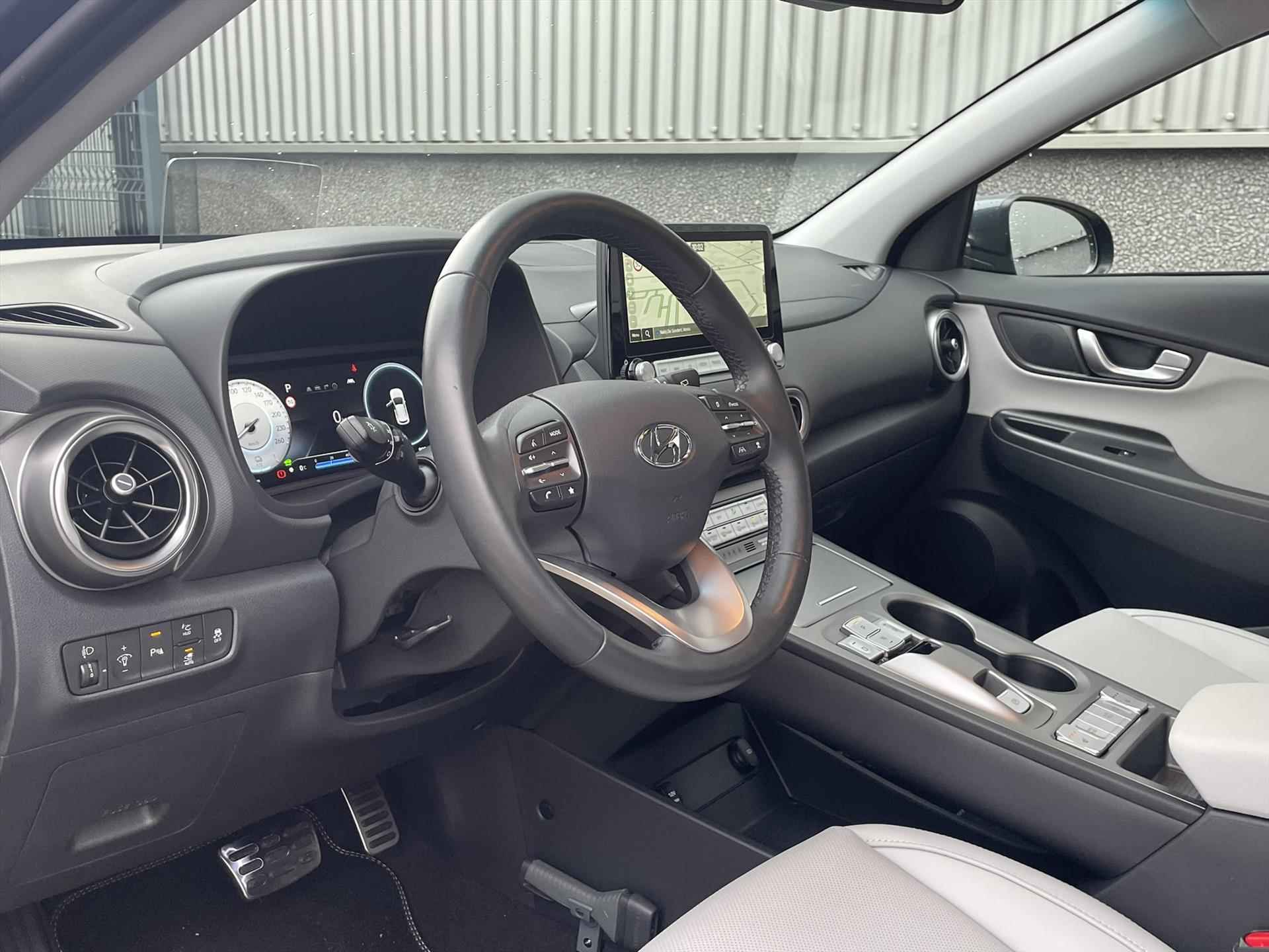 HYUNDAI Kona 64 kWh 204pk Aut Business| Leder interieur | Stoelverwarming | Bluelink | Krell Premium Audio | Smart Cruise Control | - 15/42