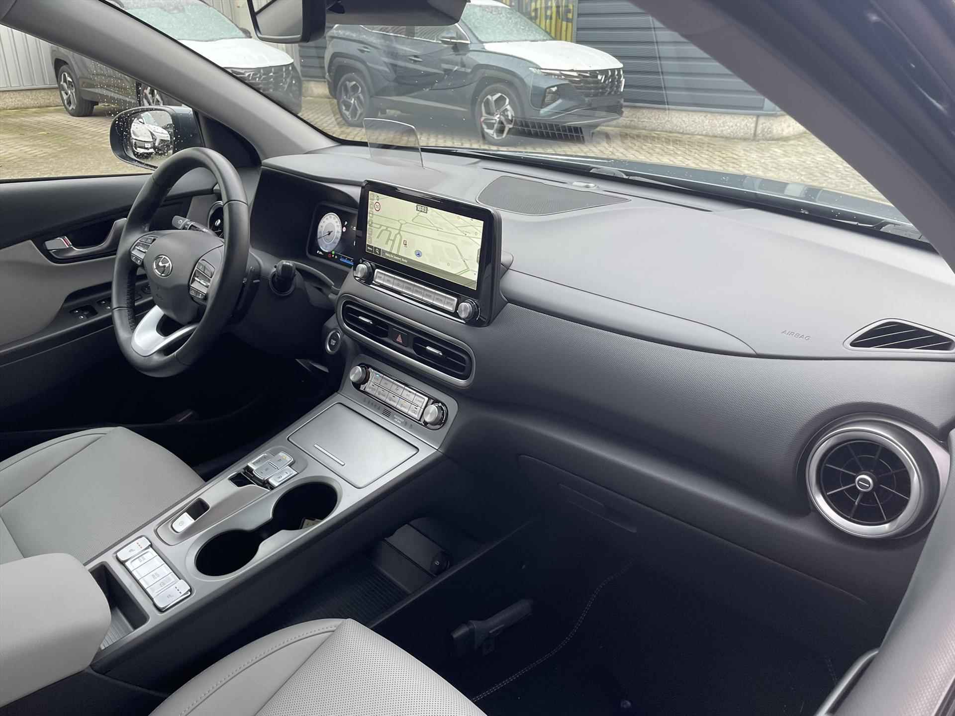 HYUNDAI Kona 64 kWh 204pk Aut Business| Leder interieur | Stoelverwarming | Bluelink | Krell Premium Audio | Smart Cruise Control | - 16/42