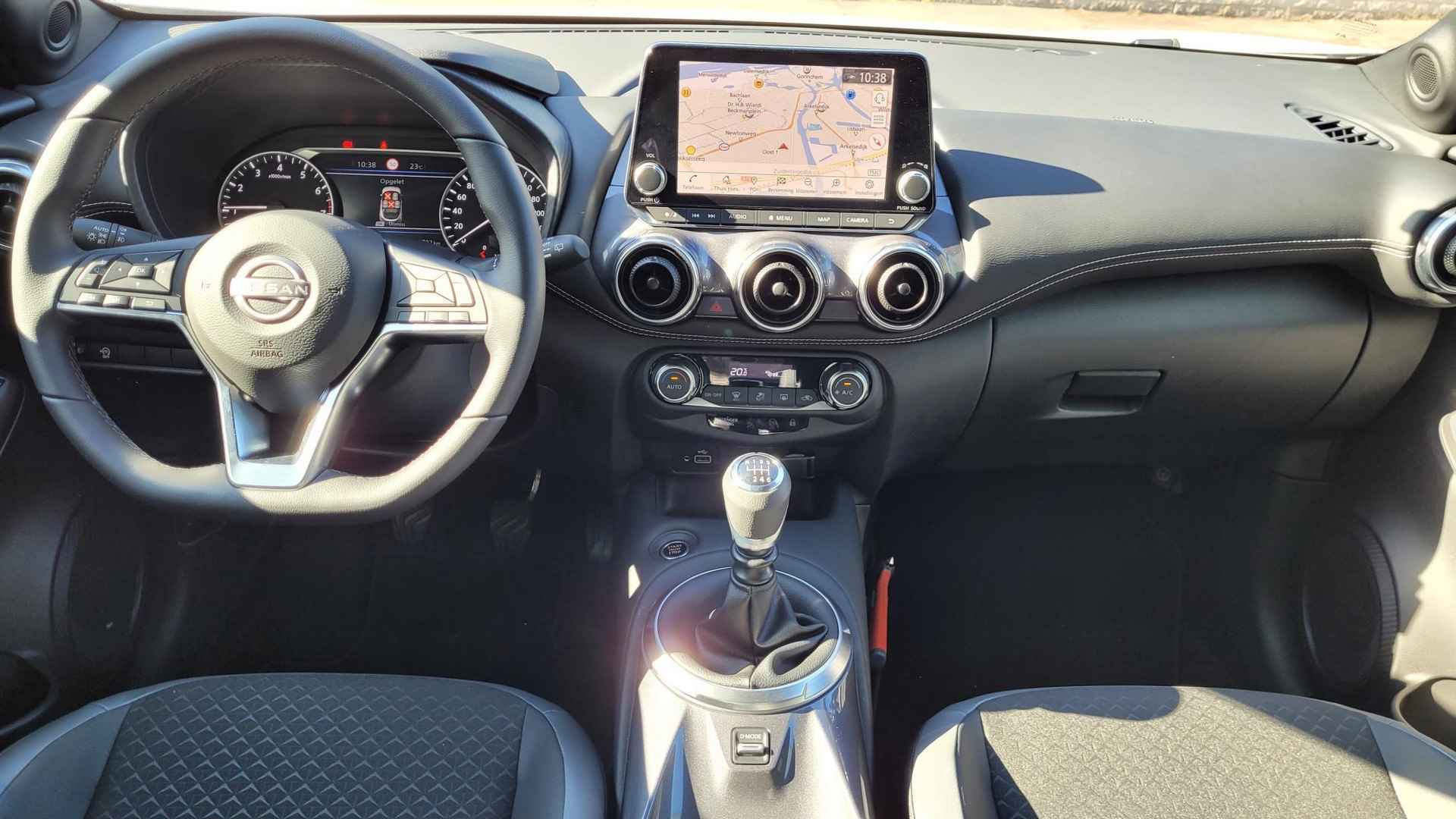 Nissan Juke 1.0 DIG-T N-Design | Camera | PDC voor+achter | Climate Control | Full-Map Navigatie | Apple Carplay & Android Auto | 19" LMV | Betreft nieuw te bestellen! - 14/27
