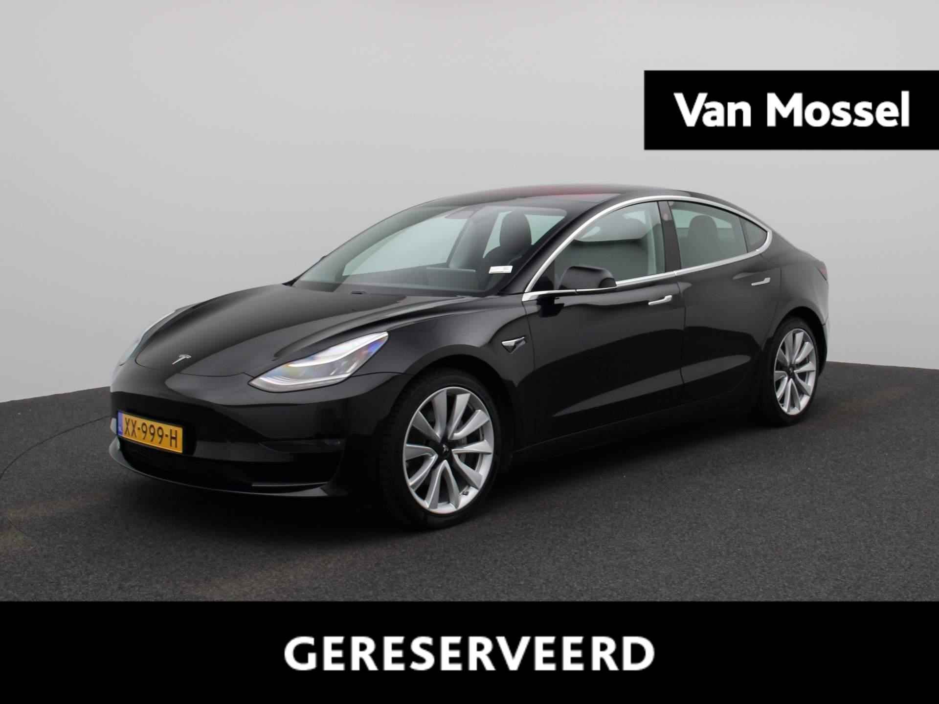 Tesla Model 3 Long Range 75 kWh | Lederen Bekleding | Navigatie | Panoramadak | Camera | - 1/40