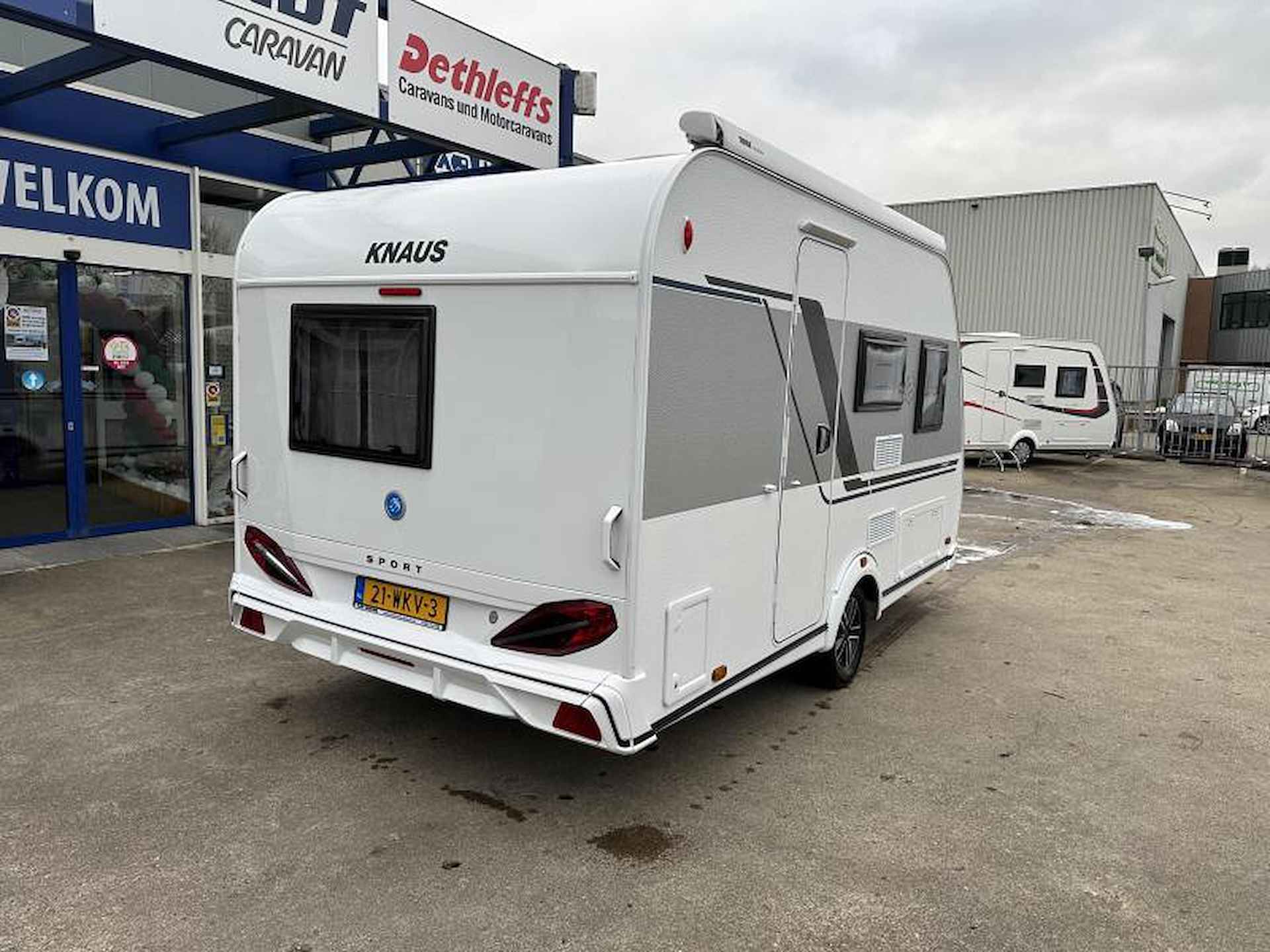 Knaus Sport 400 QD +thule luifel - 3/18