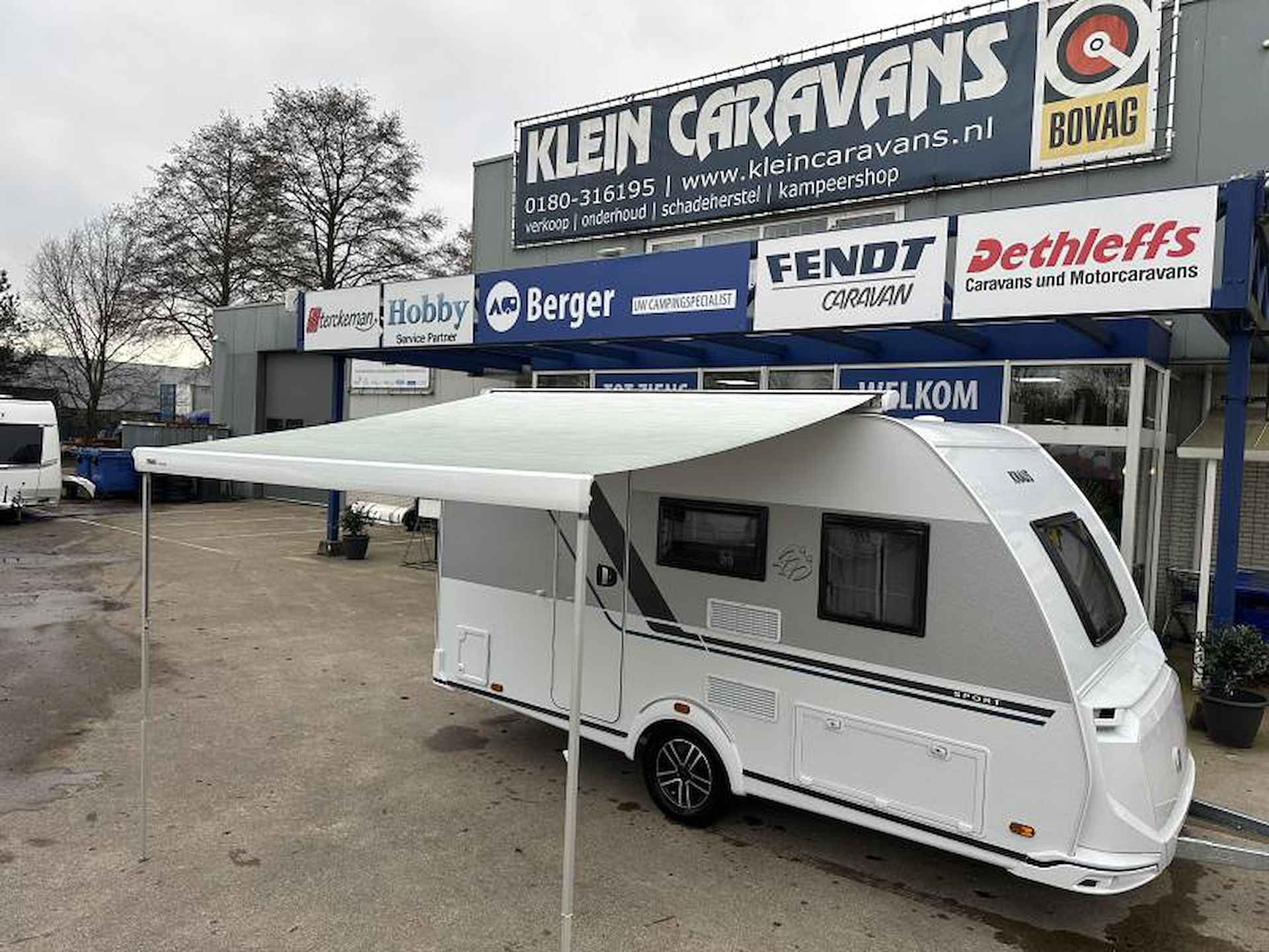 Knaus Sport 400 QD +thule luifel - 14/18