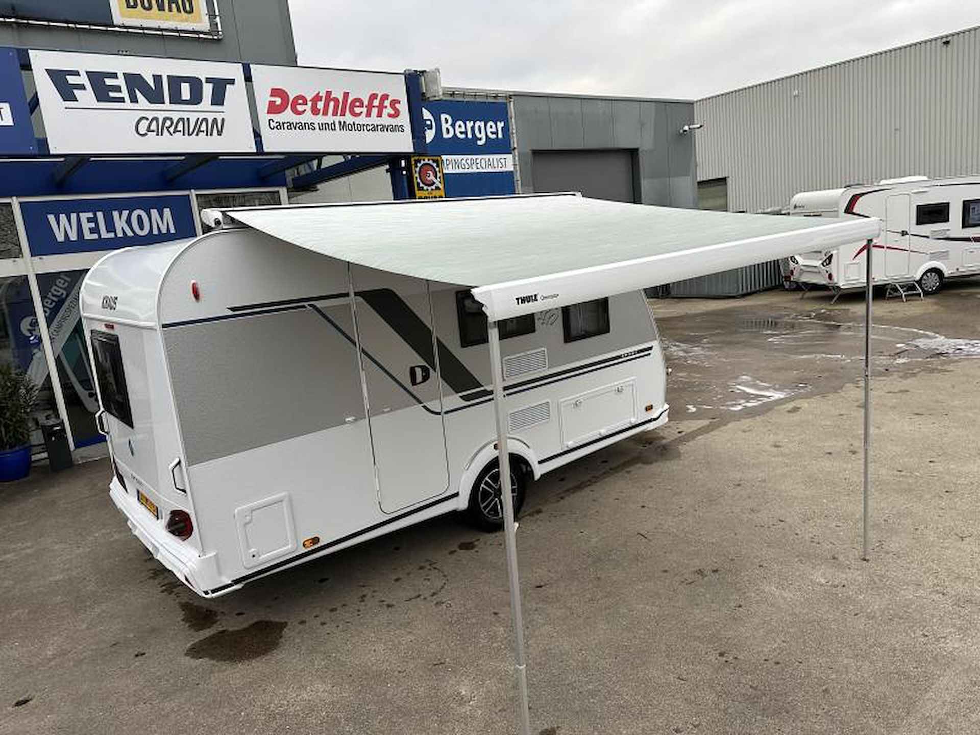 Knaus Sport 400 QD +thule luifel - 15/18