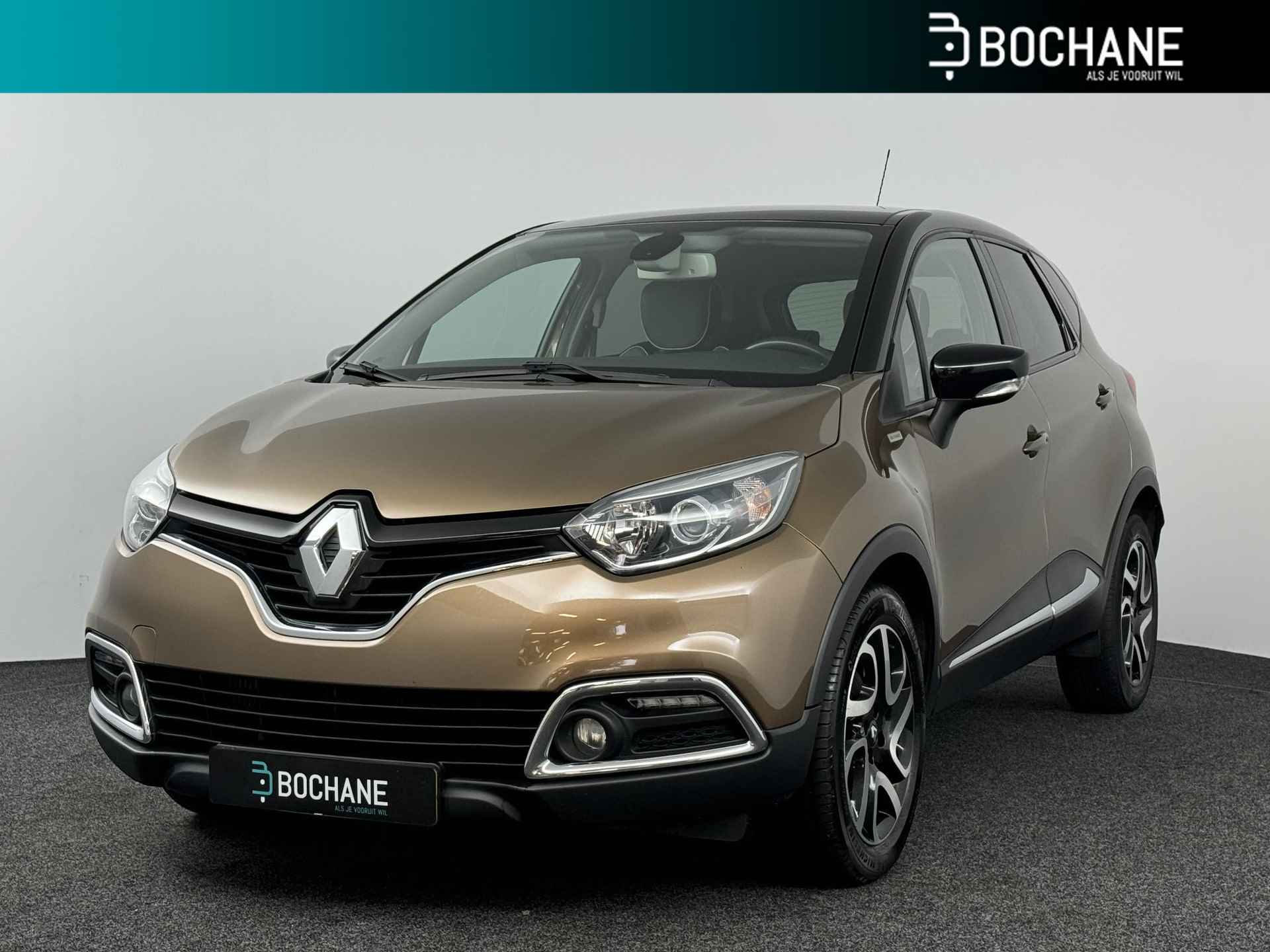 Renault Captur 1.2 TCe 120 EDC Dynamique | Dealer onderhouden! | Navi | Clima | Leder | Cruise | Stoelverw. | LM velgen 17" - 1/40