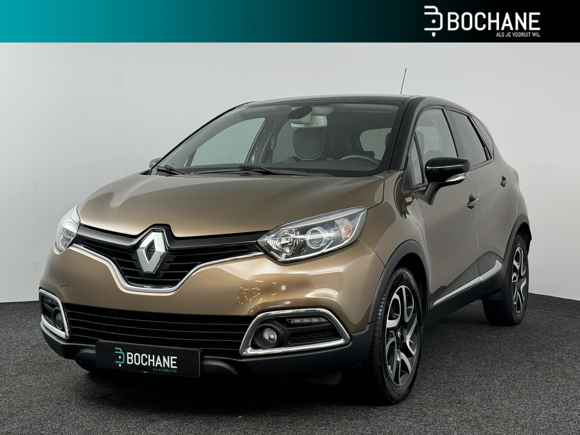 Renault Captur 1.2 TCe 120 EDC Dynamique | Dealer onderhouden! | Navi | Clima | Leder | Cruise | Stoelverw. | LM velgen 17"