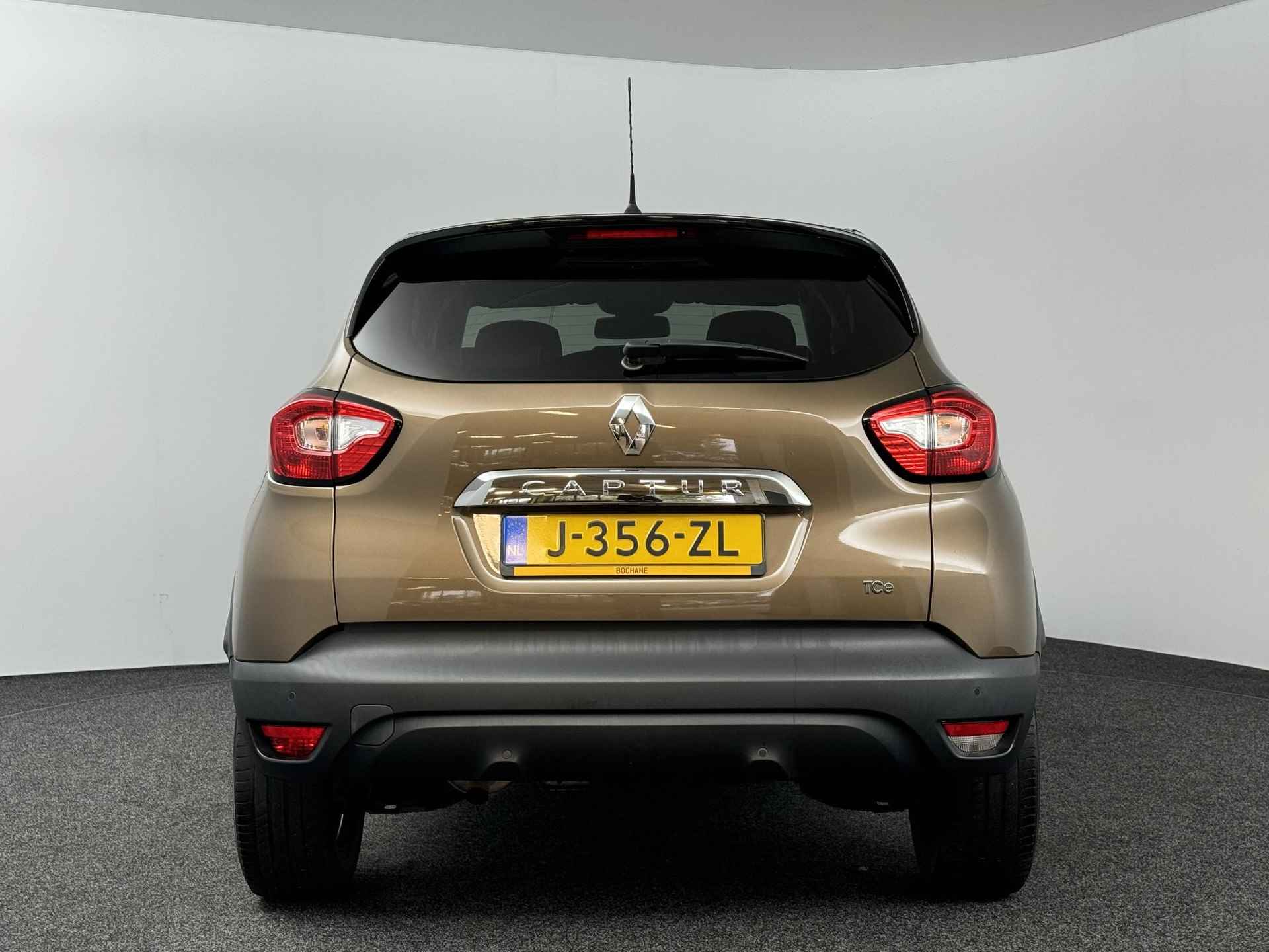 Renault Captur 1.2 TCe 120 EDC Dynamique | Dealer onderhouden! | Navi | Clima | Leder | Cruise | Stoelverw. | LM velgen 17" - 6/40