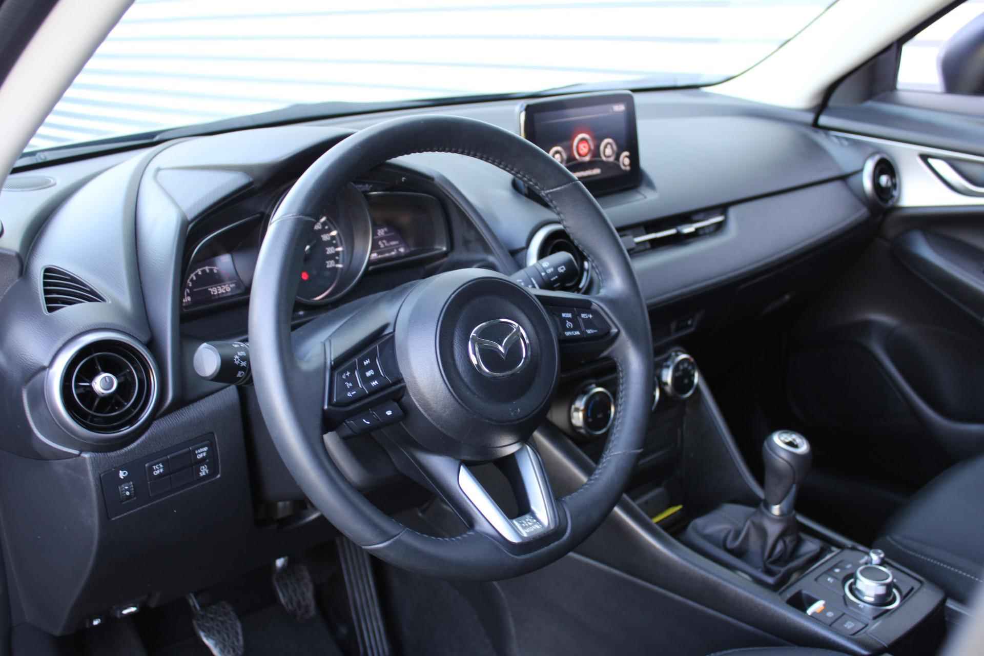 Mazda CX-3 2.0 SkyActiv-G 121 Sportive | 18" LM | Airco | Cruise | Navi | Camera | - 24/29