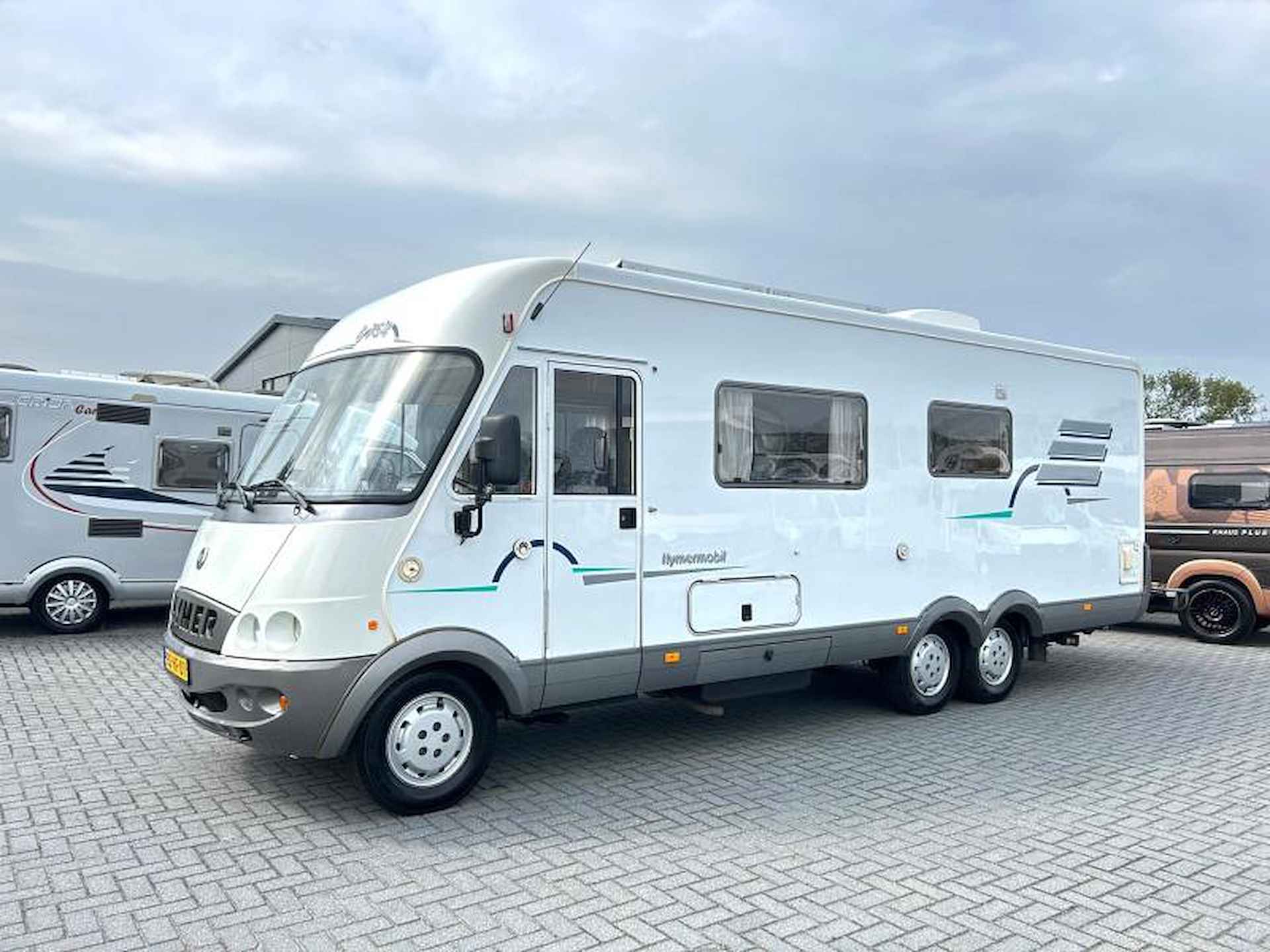 Hymer B 754 vastbed/2xAirco/xxl/7.60m - 1/23