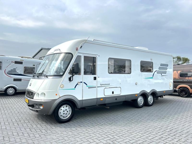 Hymer B 754 vastbed/2xAirco/xxl/7.60m