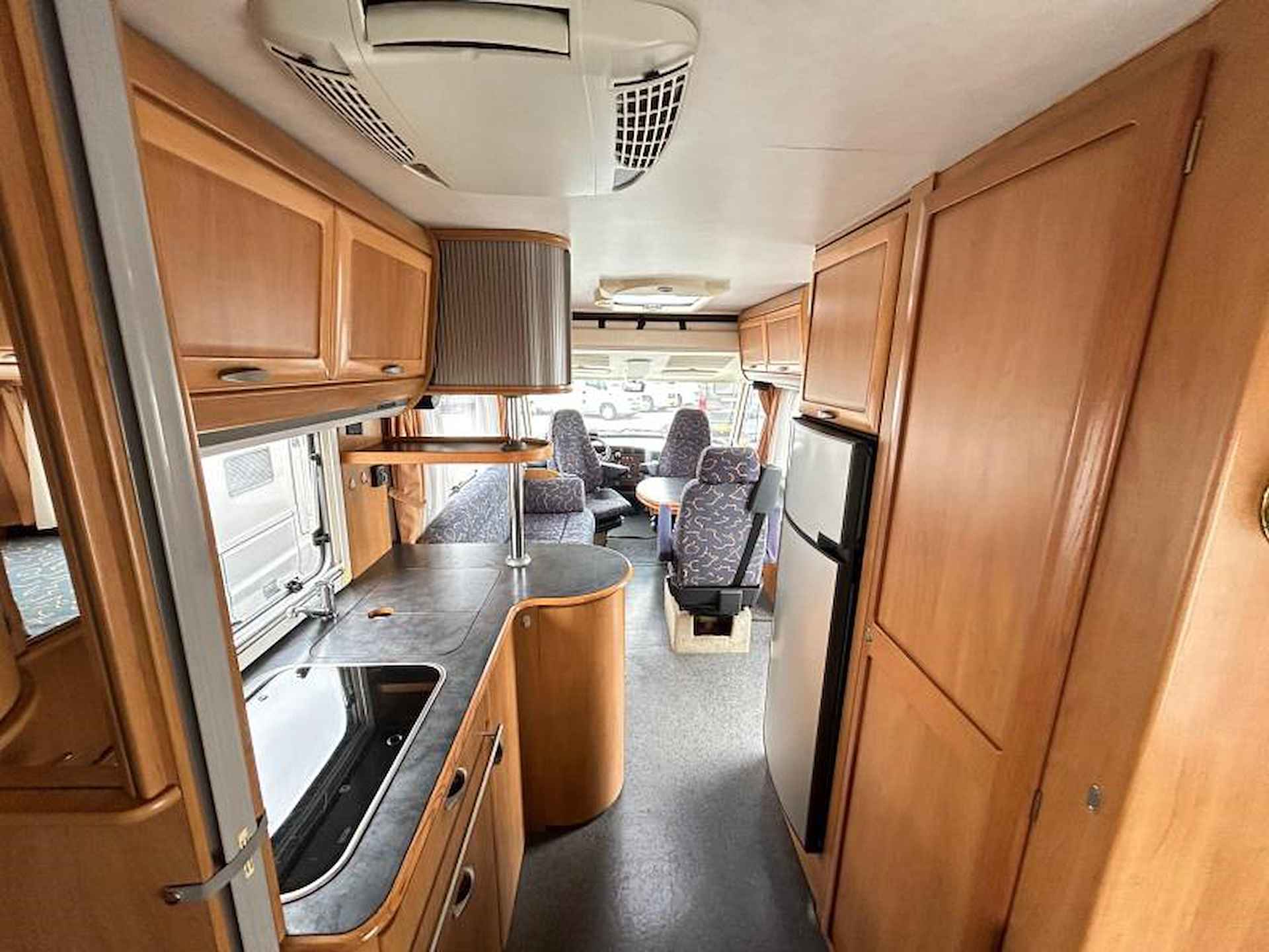 Hymer B 754 vastbed/2xAirco/xxl/7.60m - 8/23