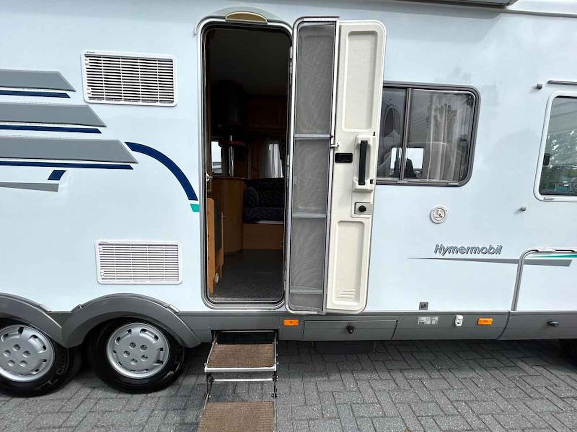 Hymer B 754 vastbed/2xAirco/xxl/7.60m - 20/23