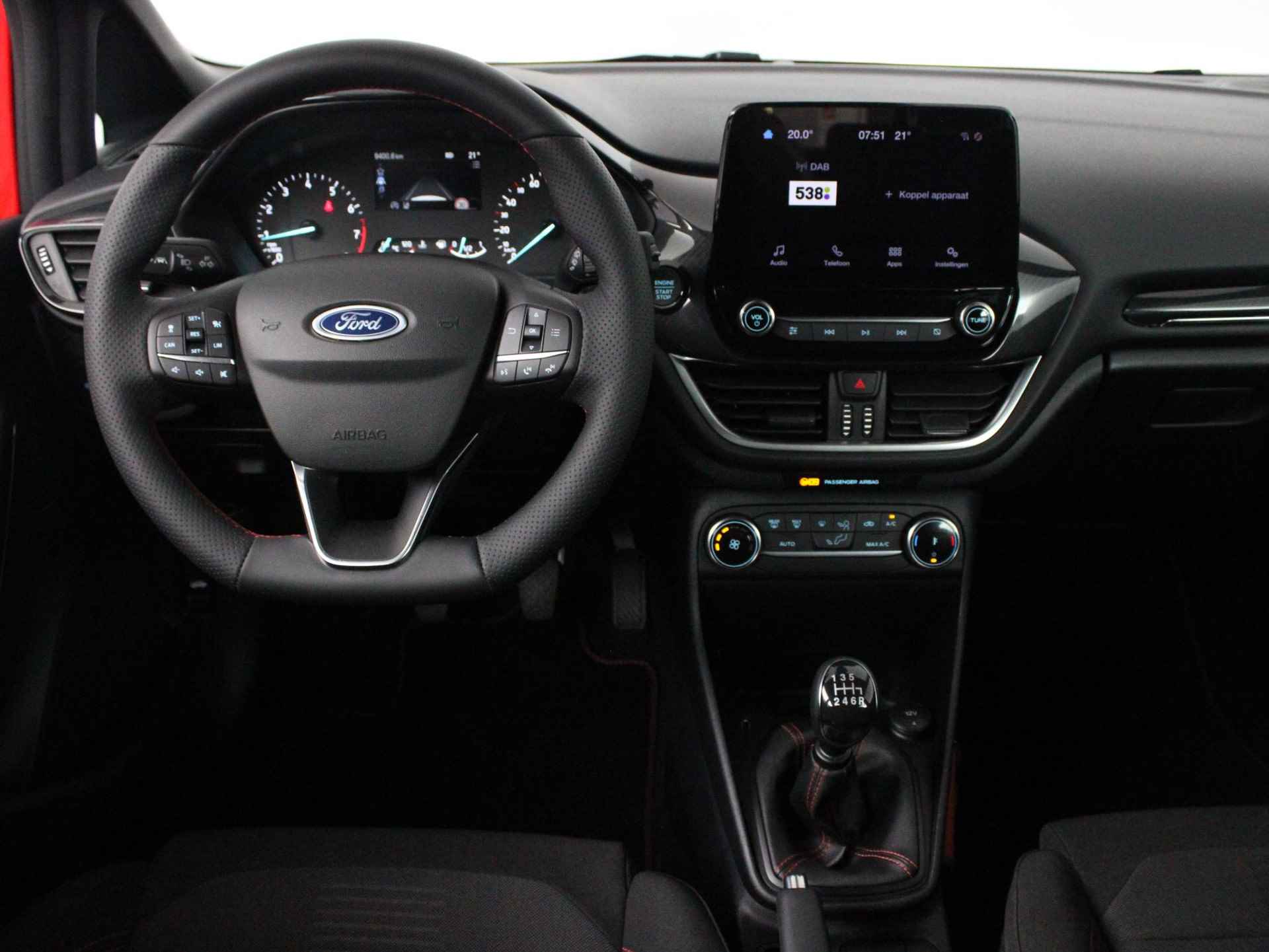 Ford Fiesta 1.0 EcoBoost Hybrid 125 ST-Line Clima/Apple Carplay/Android Auto /Camera/PDC - 47/49