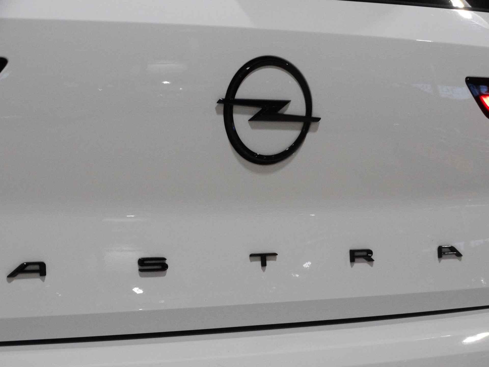 Opel Astra 1.2 Turbo 130 pk GS |360° CAMERA|PURE PANEL PRO|ADAPTIVE CRUISE CONTROL|STOELVERWARMING|STUURVERWARMING|AGR|APPLE CARPLAY|ANDROID AUTO|BLACK PACK|LEVEL 4| - 10/61
