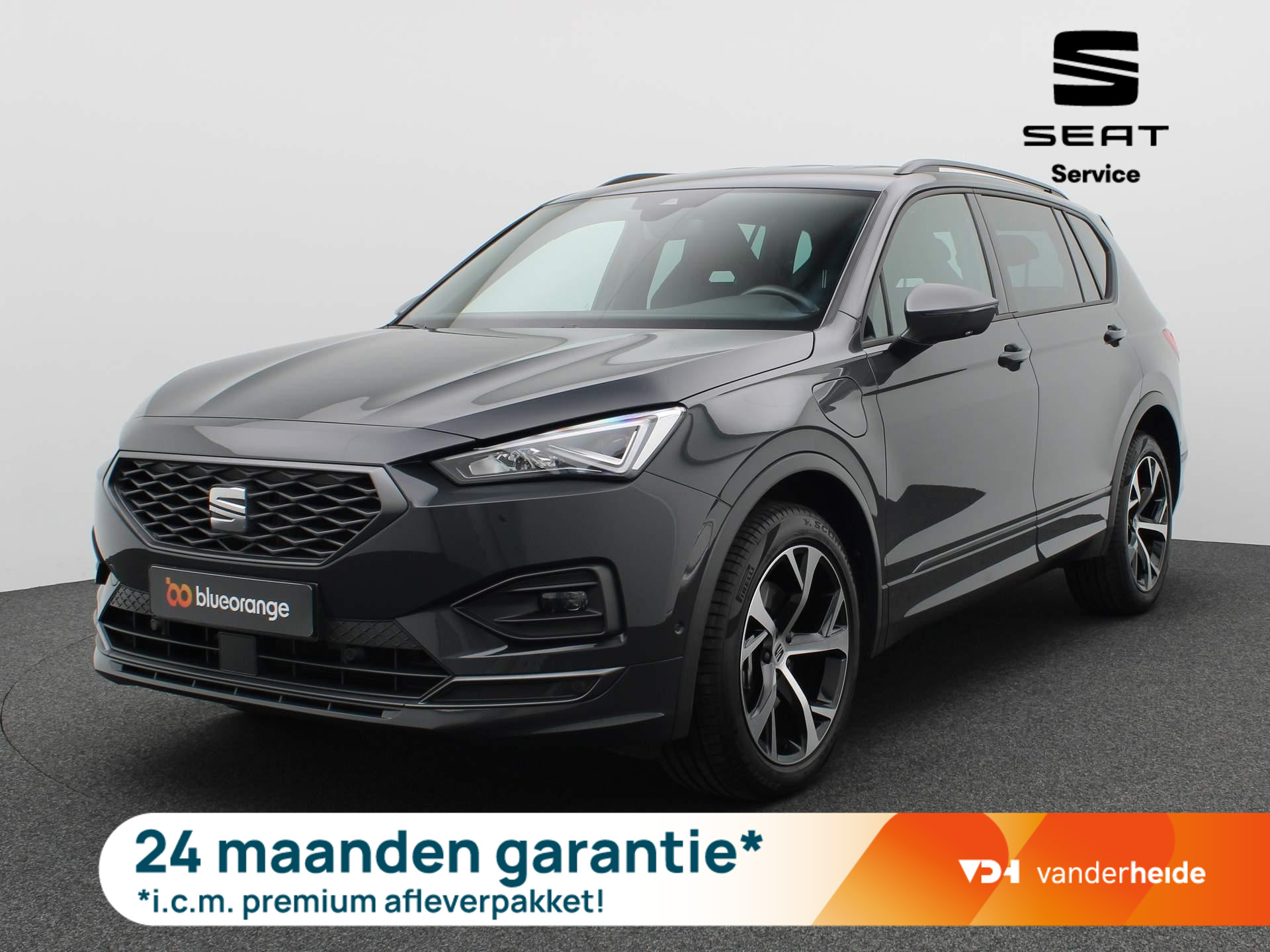 SEAT Tarraco 1.4 TSI e-Hybrid PHEV FR 245PK DSG Standkachel, achteruitrijcamera, stoelverwarming voor+achter, keyless, side assist, virtual pedal, 19'' lichtmetaal