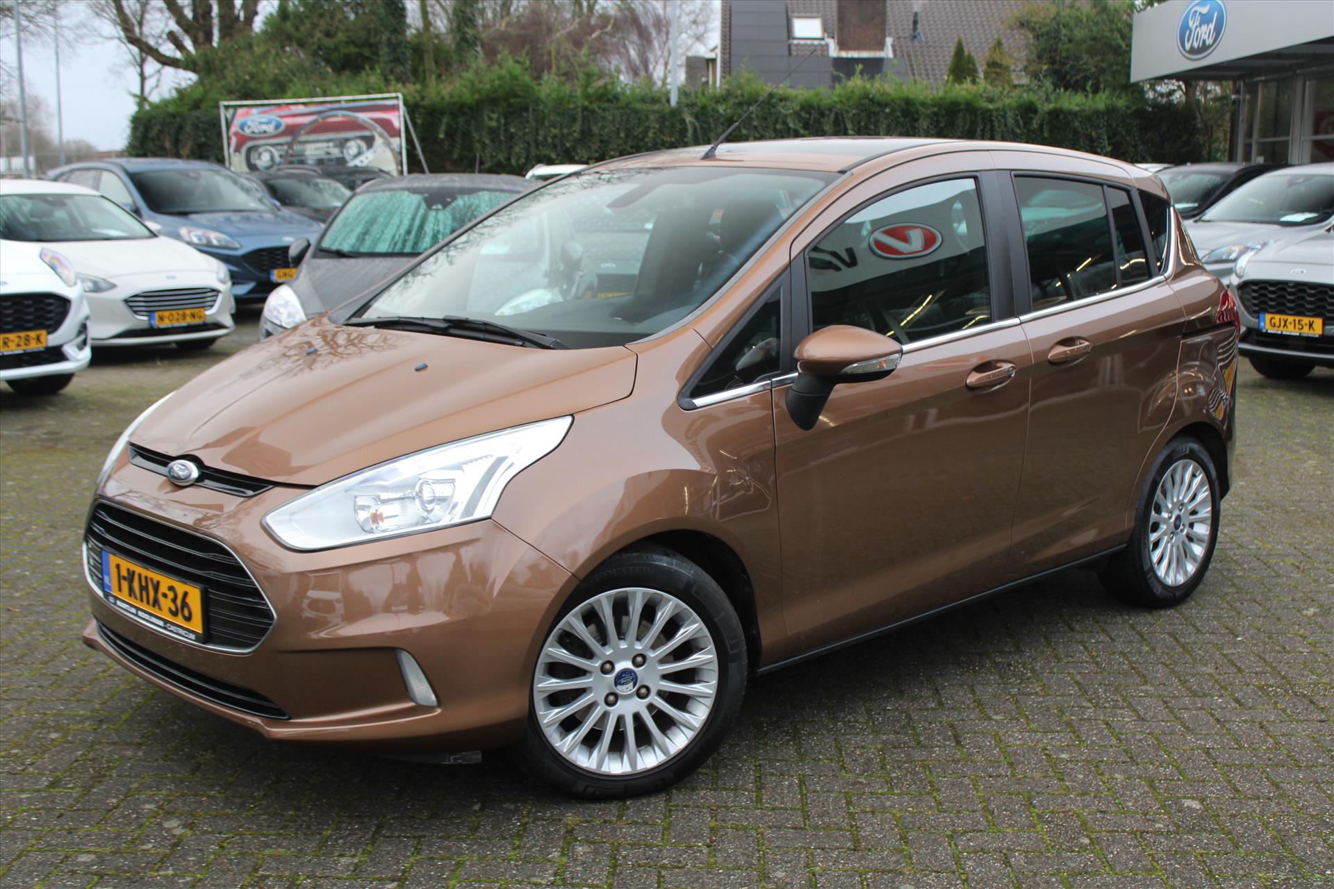 Ford B-Max 1.6 Ti-VCT 105PK Automaat Titanium, Trekhaak, Panoramadak