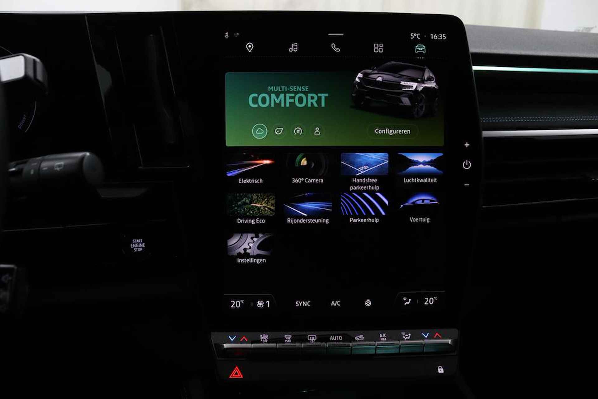 Renault Austral 1.2 E-Tech Hybrid 200 Techno Esprit Alpine | Trekhaak | 360 camera | Adaptive cruise control | Stuurwiel verwarmd | Elektrische achterklep | Apple carplay | Android auto | - 25/47