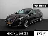 Ford Focus Wagon 1.0 EcoBoost Vignale | Leder | Climate Control | Parkeersensoren | Achteruitrijcamera | Panoramadak |