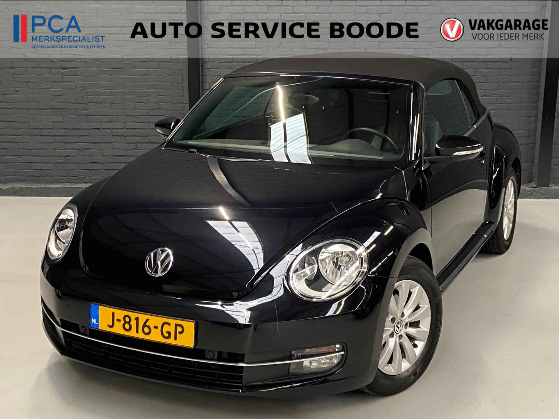 Volkswagen Beetle Cabriolet 1.4 TSI (150 pk) automaat - volleder - parkeersensoren - stoelverwarming - 2/37