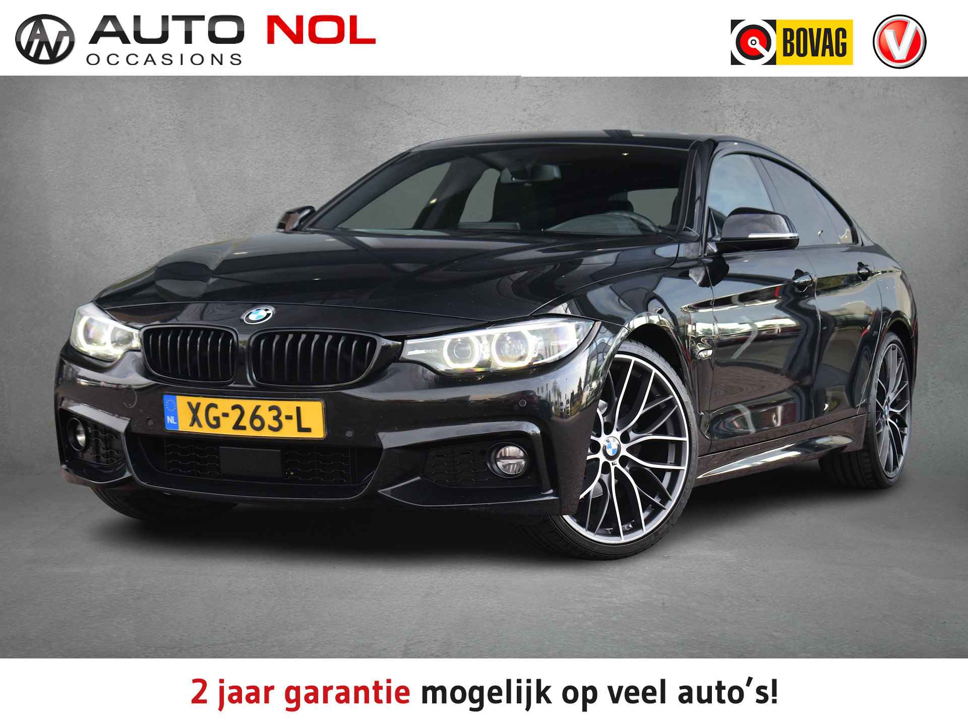 BMW 4 Serie Gran Coupé 420i High Executive Shadowline | M-Sport | Leer | Stoelverw. | Adapt. Cruise - 1/42