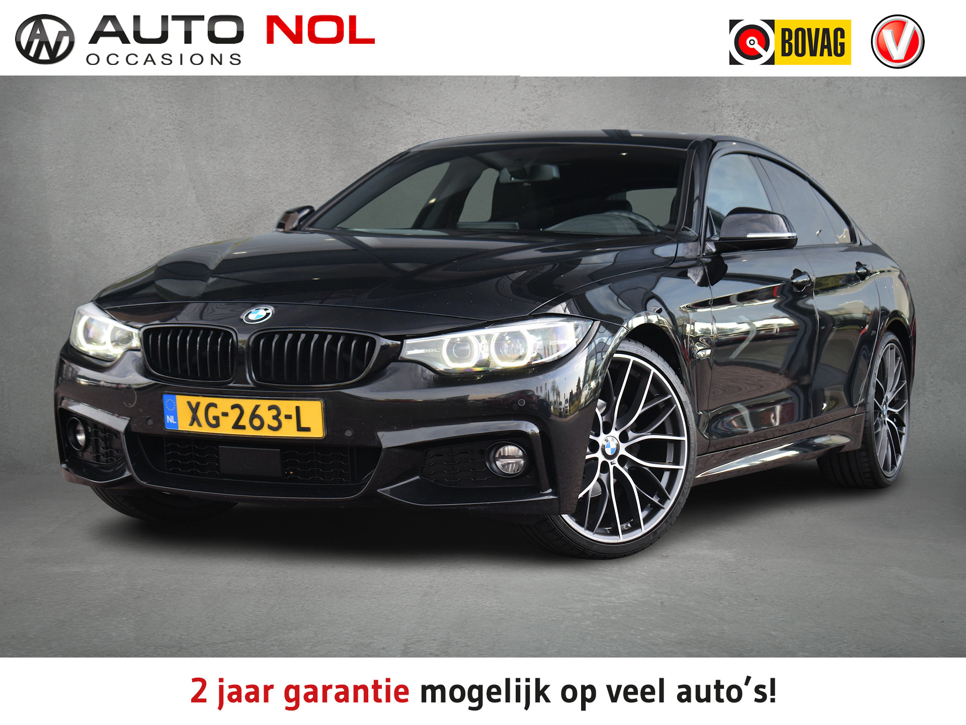 BMW 4 Serie Gran Coupé 420i High Executive Shadowline | M-Sport | Leer | Stoelverw. | Adapt. Cruise