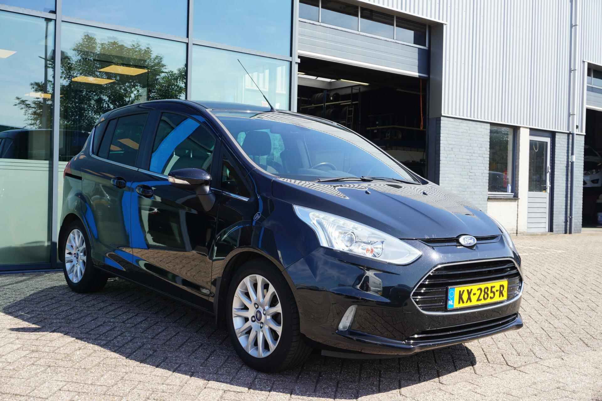 Ford B-Max 1.6 TI-VCT Titanium 105PK Automaat Cruise Navi Climate Keyless Afneembare Trekhaak Privacy Glass *Leuk* - 2/29