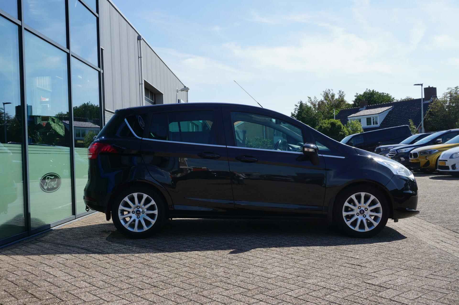 Ford B-Max 1.6 TI-VCT Titanium 105PK Automaat Cruise Navi Climate Keyless Afneembare Trekhaak Privacy Glass *Leuk* - 5/29