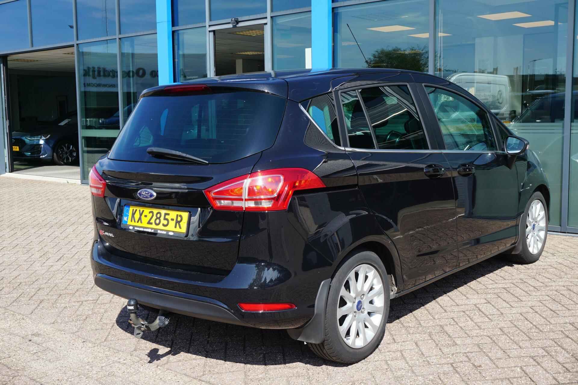 Ford B-Max 1.6 TI-VCT Titanium 105PK Automaat Cruise Navi Climate Keyless Afneembare Trekhaak Privacy Glass *Leuk* - 7/29