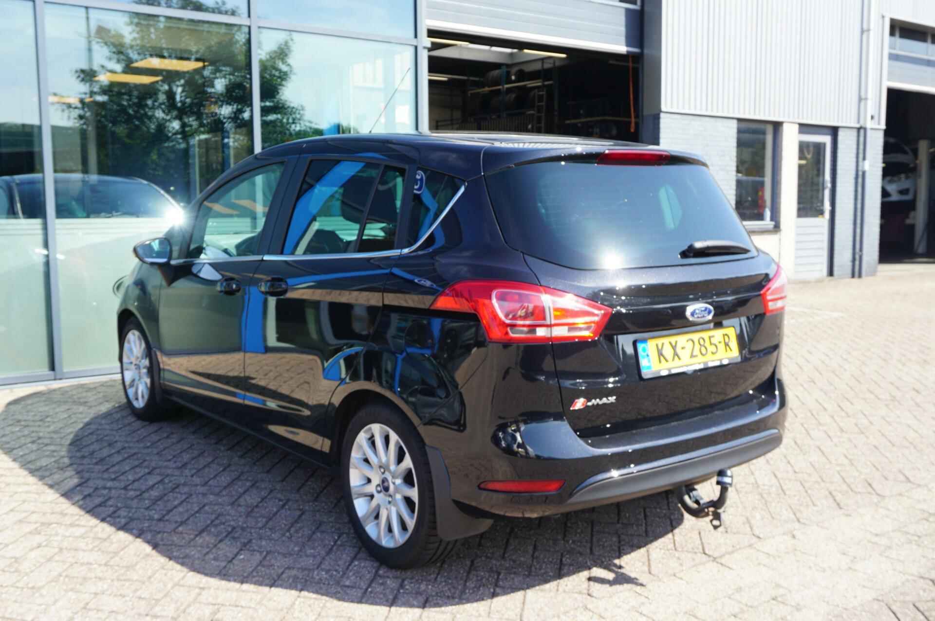 Ford B-Max 1.6 TI-VCT Titanium 105PK Automaat Cruise Navi Climate Keyless Afneembare Trekhaak Privacy Glass *Leuk* - 10/29