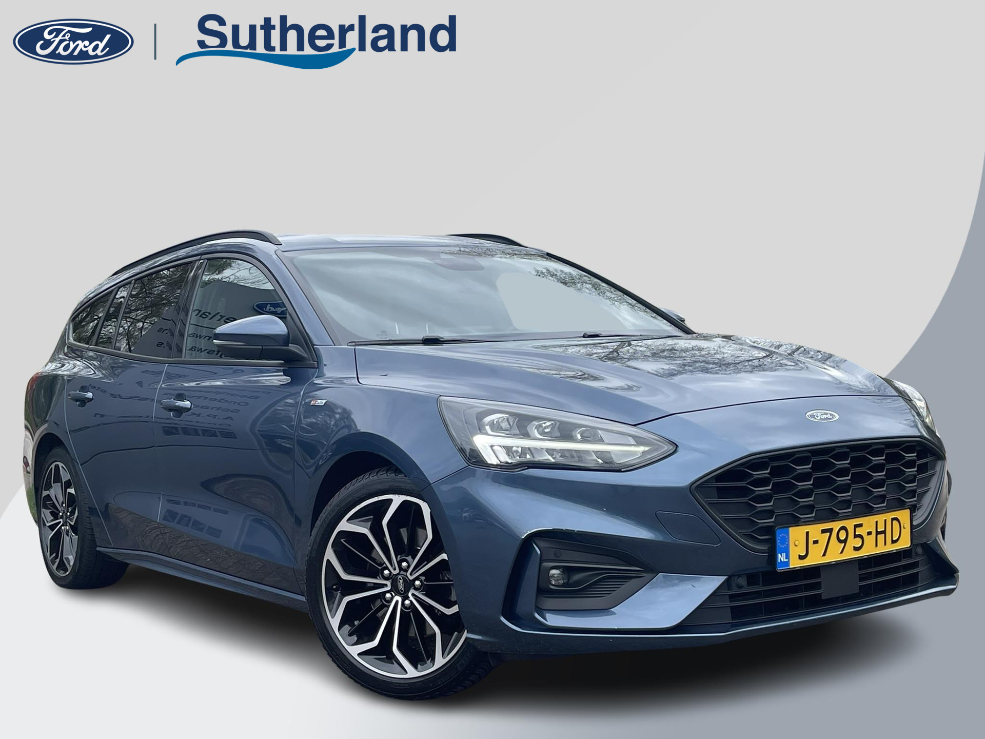 Ford Focus Wagon 1.0 EcoBoost ST Line Business 125pk Adaptieve cruise control | Winter Pack | 18 inch | Full LED bij viaBOVAG.nl