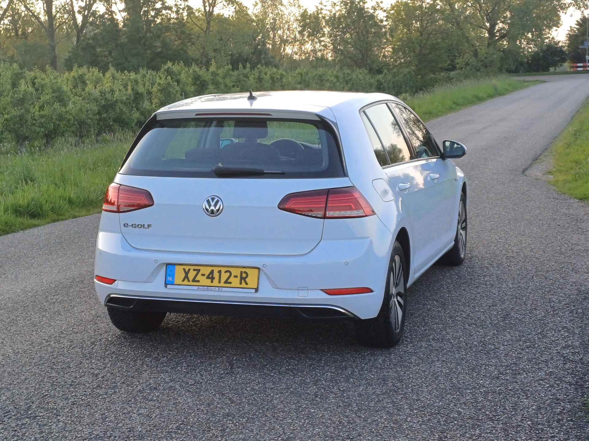 Volkswagen e-Golf | Subsidie mogelijk! | Digi Dash | Led | Navi | Clima | Parkh V+A | BTW | NL - 7/43