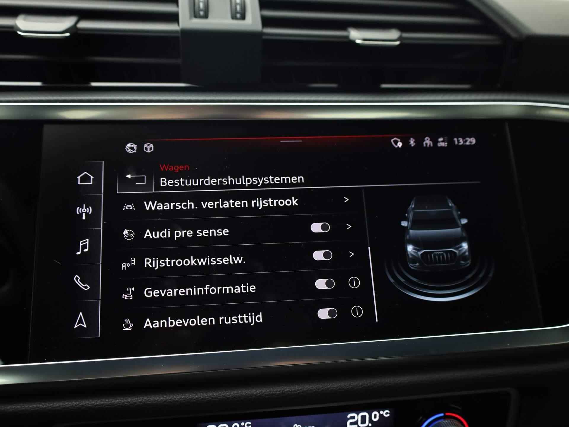 Audi Q3 35 TFSI/150PK S Line · Drive select · Leder/Alcantara · Parkeersensoren + camera - 12/43