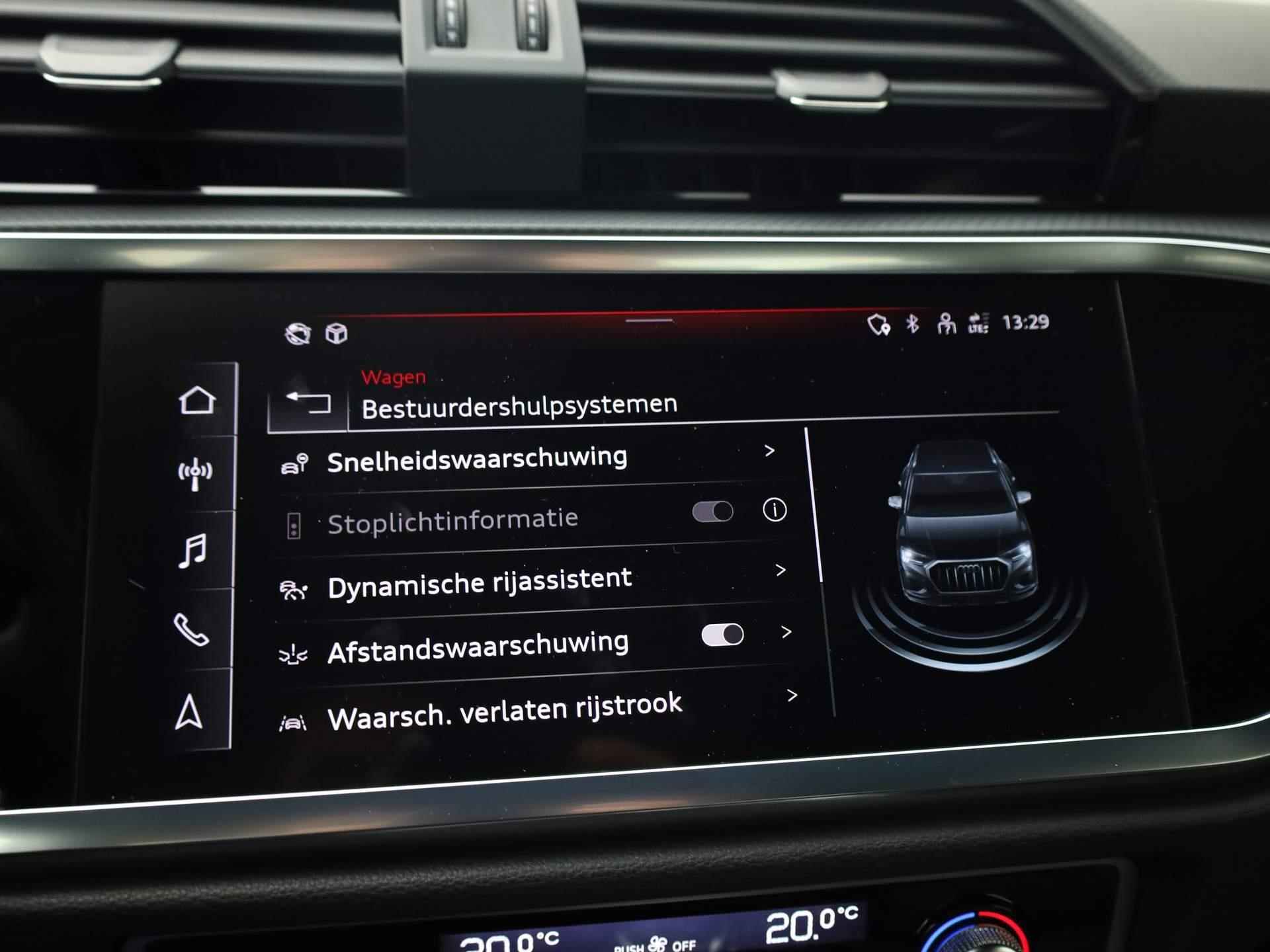 Audi Q3 35 TFSI/150PK S Line · Drive select · Leder/Alcantara · Parkeersensoren + camera - 13/43