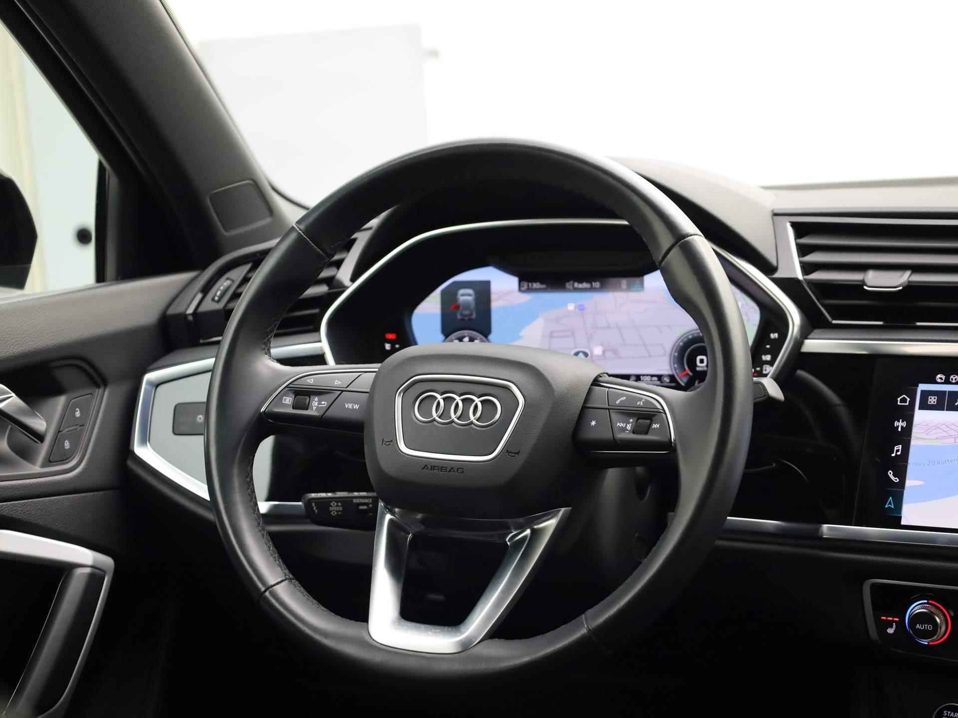Audi Q3 35 TFSI/150PK S Line · Drive select · Leder/Alcantara · Parkeersensoren + camera - 36/43