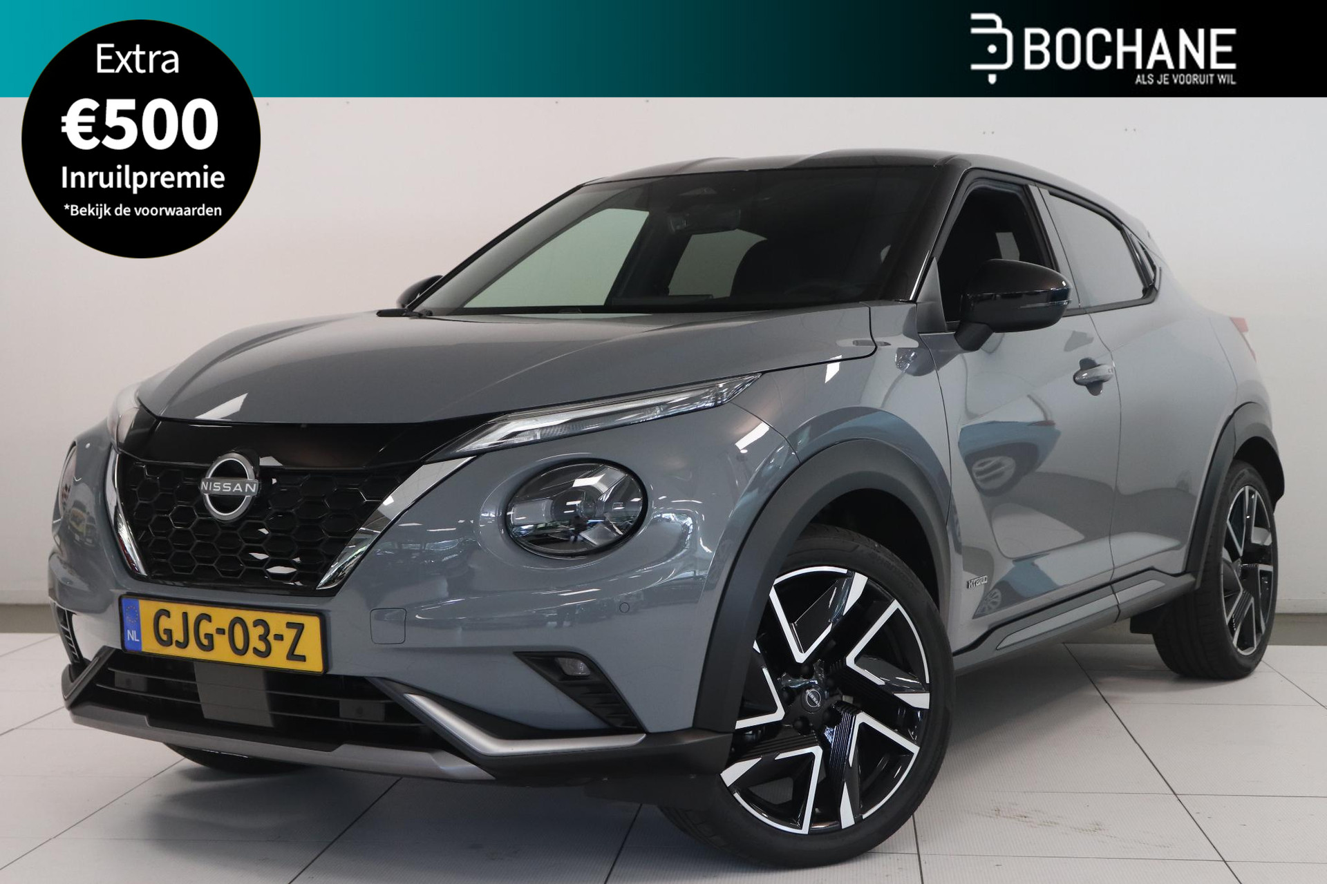 Nissan Juke 1.6 Hybrid 143 N-Design COLD PACK / METALLIC LAK