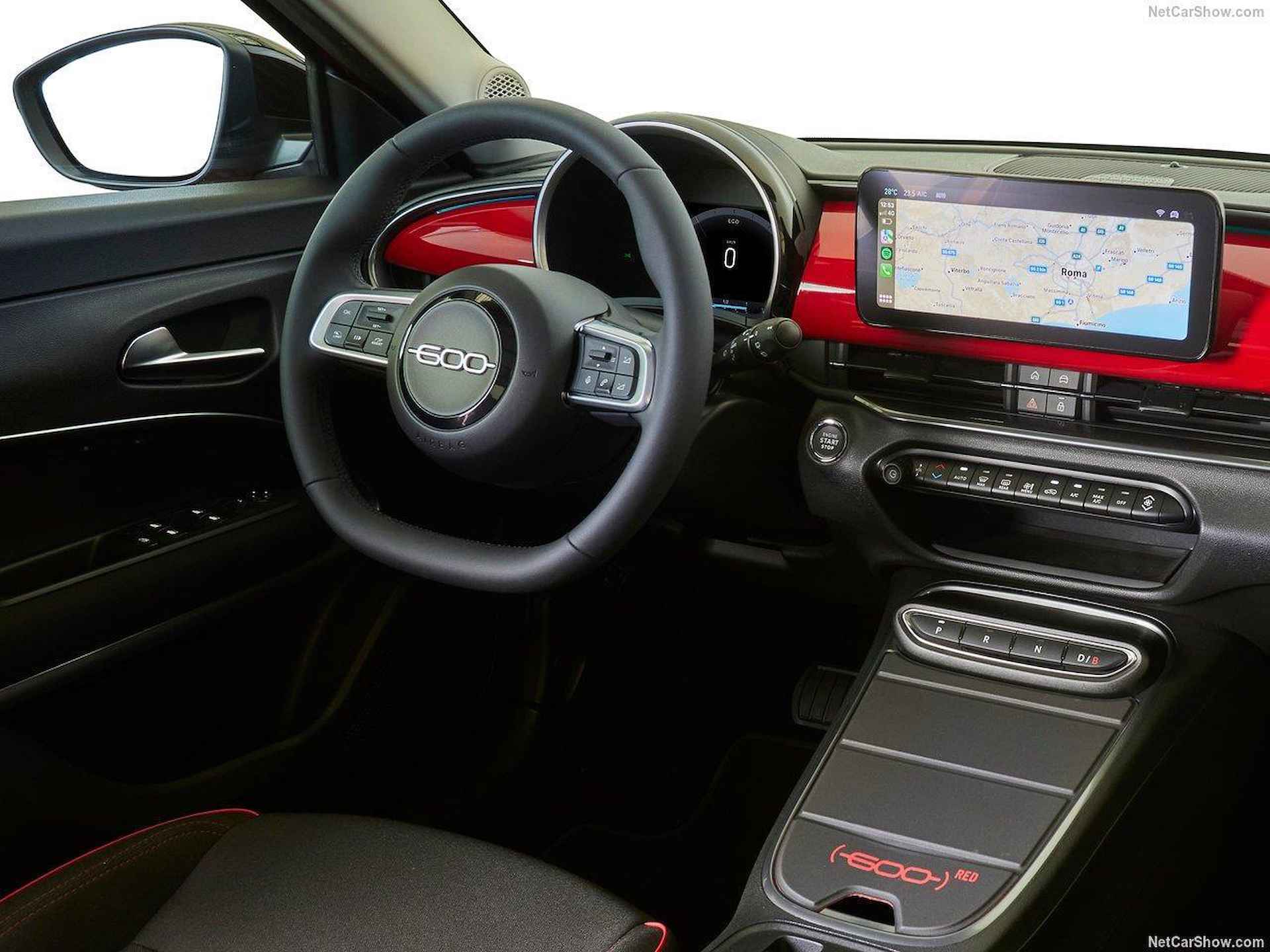 Fiat 600e RED 54 kWh | NIEUW | 100% Elektrisch | Subsidie mogelijk | Adaptieve Cruise Control | Parkeersensoren | Keyless Go - 7/28