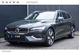 Volvo V60 T6 Recharge AWD Essential Edition | Long Range | Direct Leverbaar | Google Infotainment | Stoel- en stuurverwarming | Verwarmde achterbank | Parkeercamera