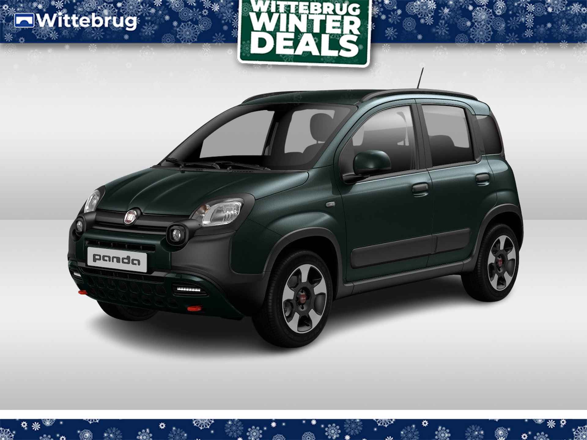 Fiat Panda 1.0 Hybrid Cross NIEUWE AUTO! | Apple Carplay &  Android Auto | Climate Control | Parkeersensoren - 1/14