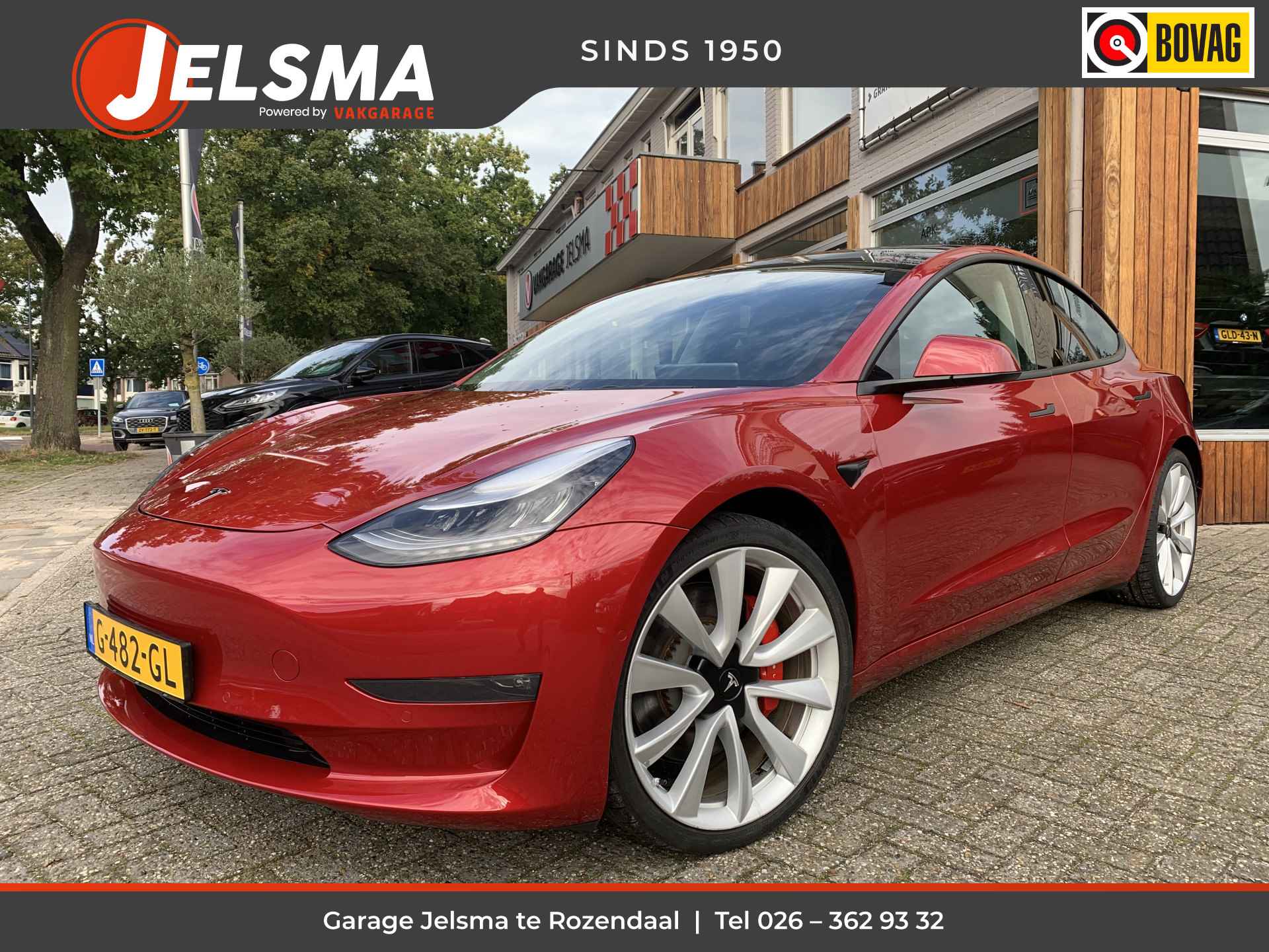 Tesla Model 3 Performance AWD 75 kWh, incl. BTW | slechts 41dkm - 1/32