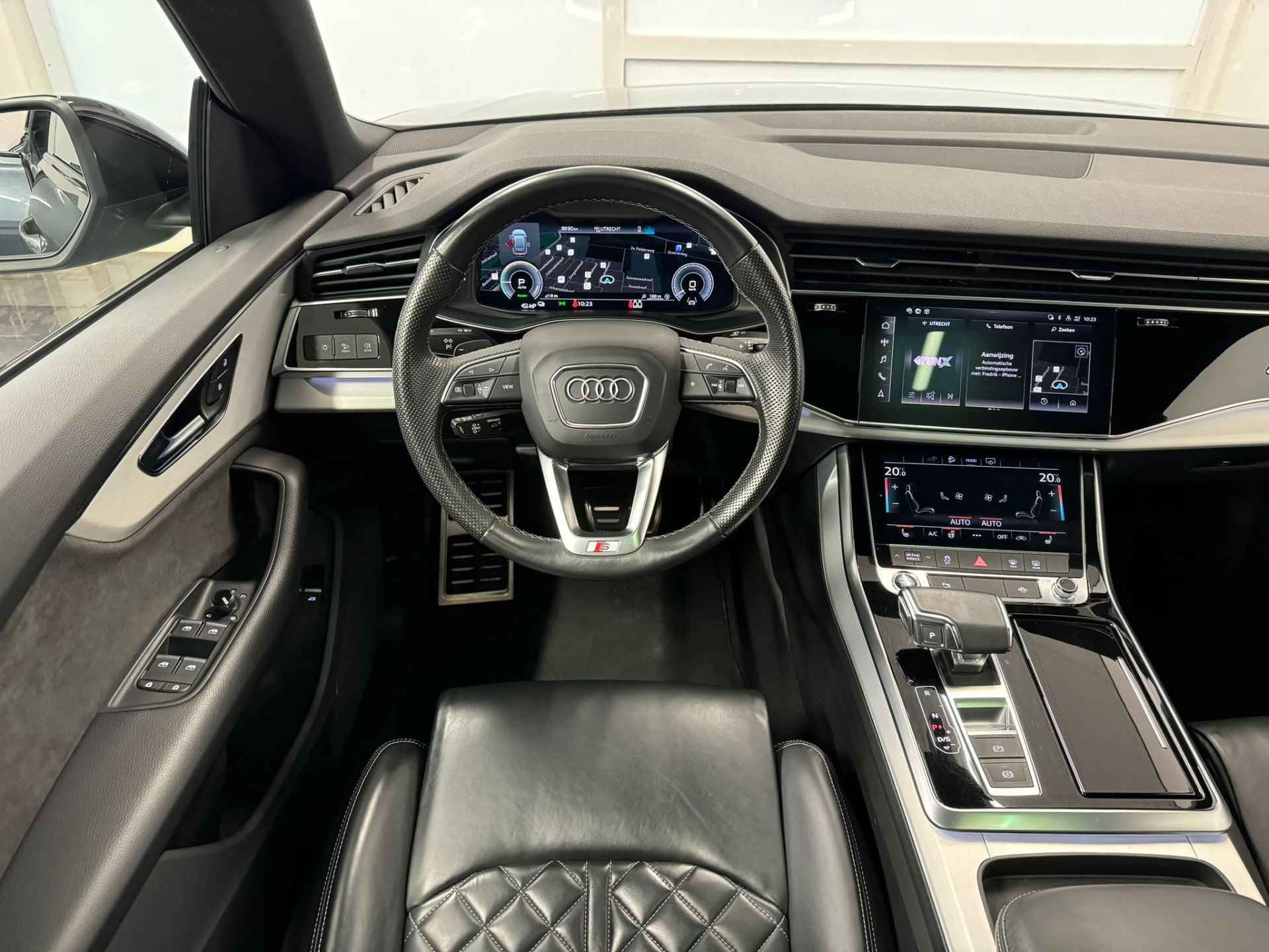 Audi Q8 60 TFSI e quattro Pro Line S Competition | Panoramadak | Valcona leder | Elekt. Stoelen | Stoelverwarming | Trekhaak | 22" wiele - 5/54