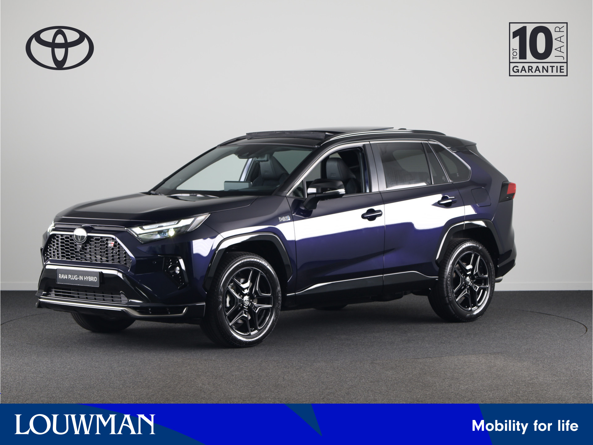 Toyota RAV4 2.5 Plug-in Hybrid AWD GR SPORT PLUS *DEMO* | Glazen Panoramadak | DIRECT Leverbaar!