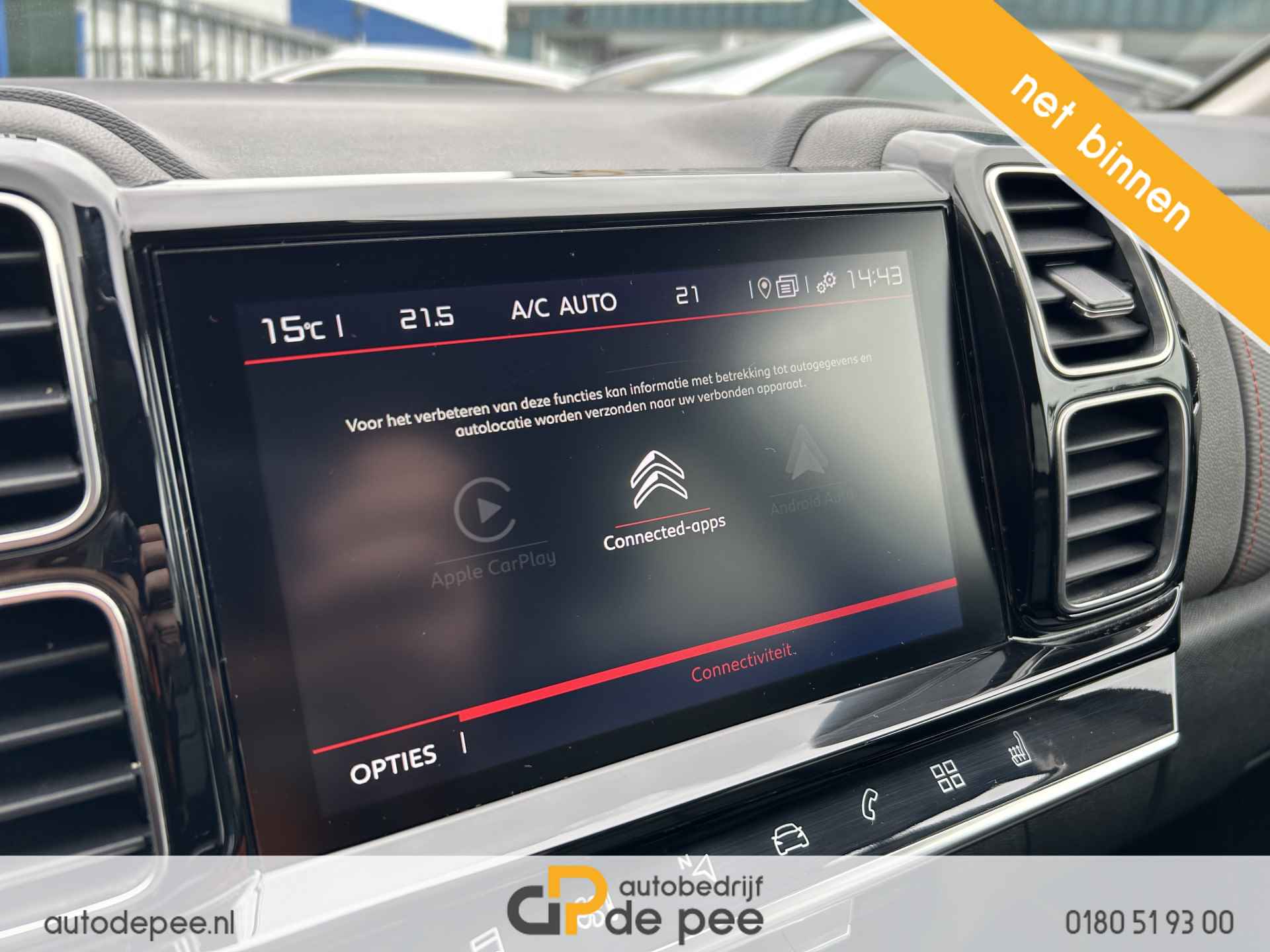 Citroën C5 Aircross 1.2 PureTech Business Plus GARANTIE/INCL.BTW/AUTOMAAT/CARPLAY/NAVI/KEYLESS/ADAPT.CRUISE/TREKHAAK rijklaarprijs! - 5/20